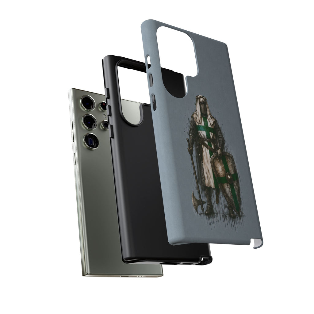 Knight Of The Order Of Saint Lazarus Phone Case | Faded Steel Blue