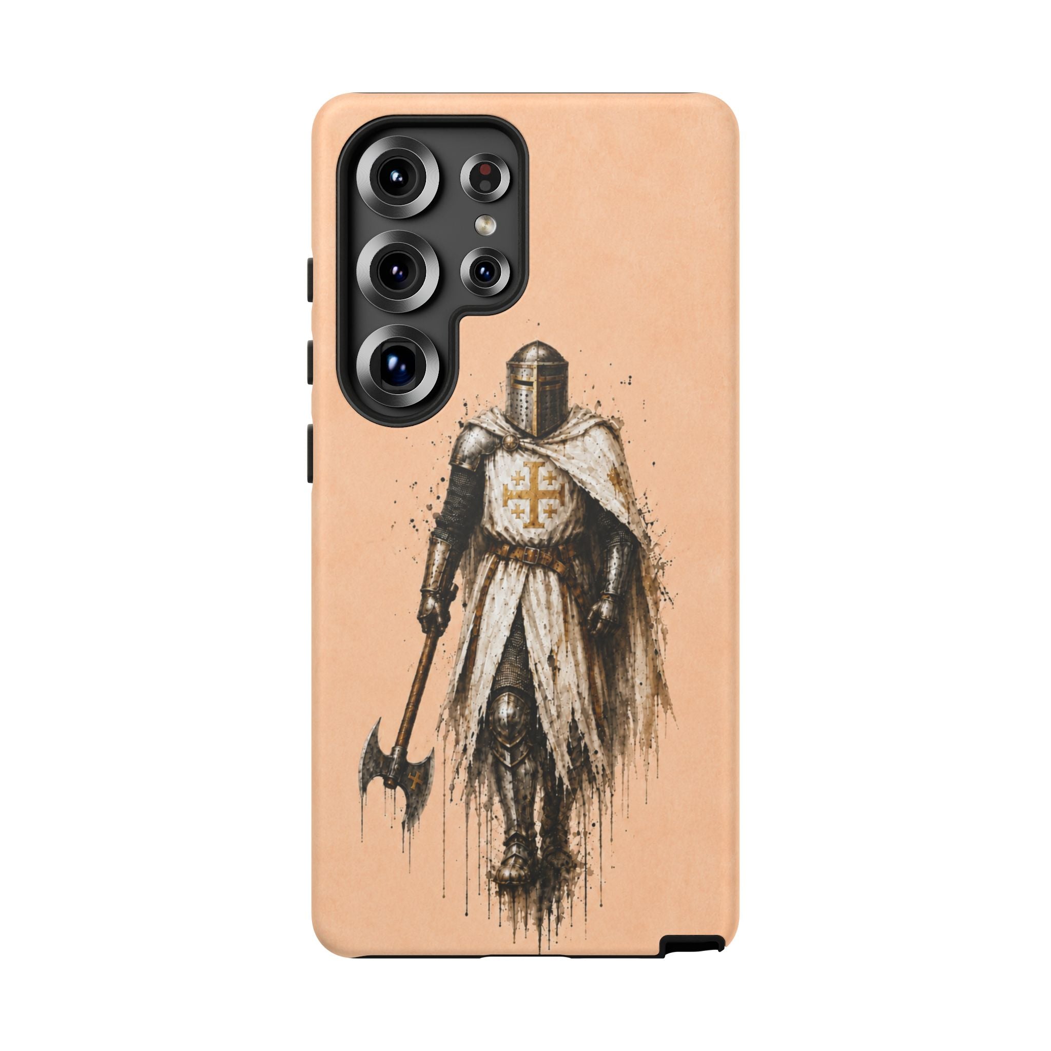 Knight Of The Kingdom Of Jerusalem Phone Case | Peach