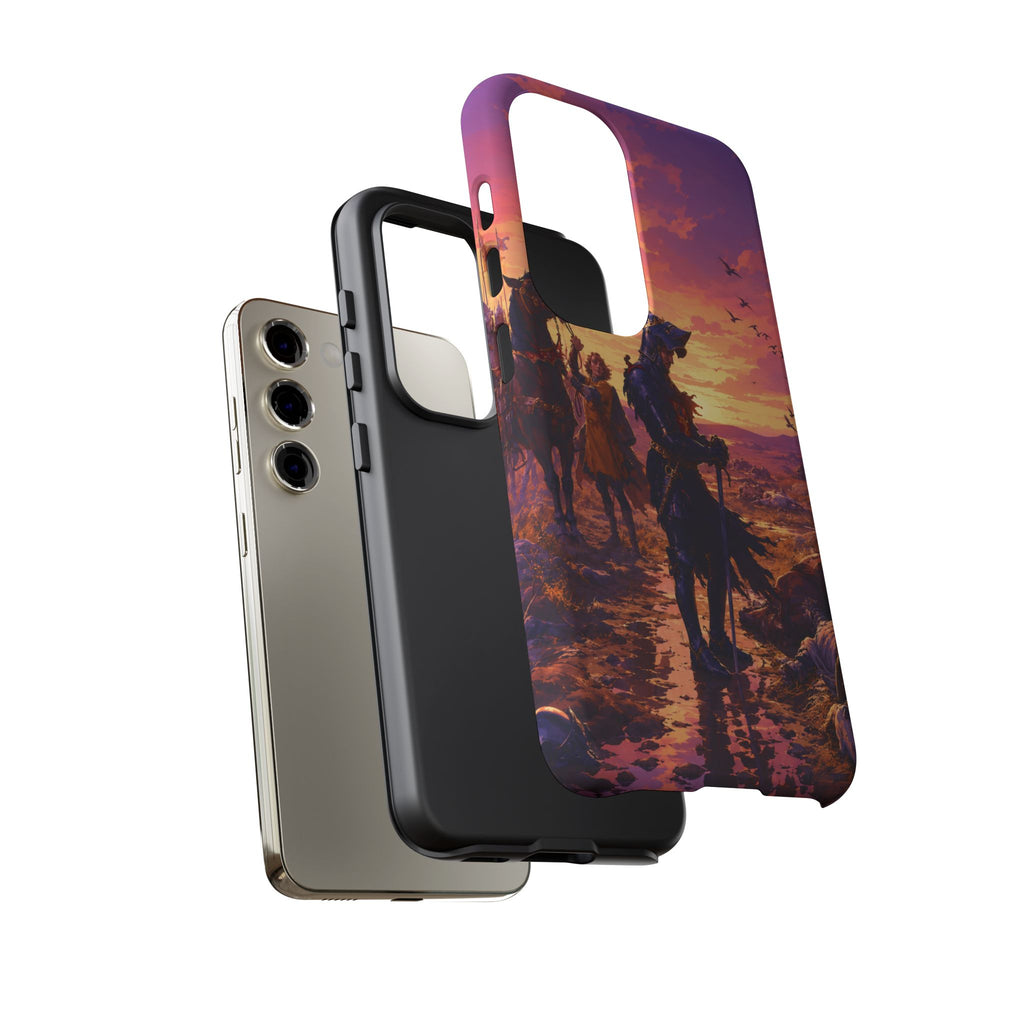 Medieval Knight Phone Cases In The GTA VI Art Style