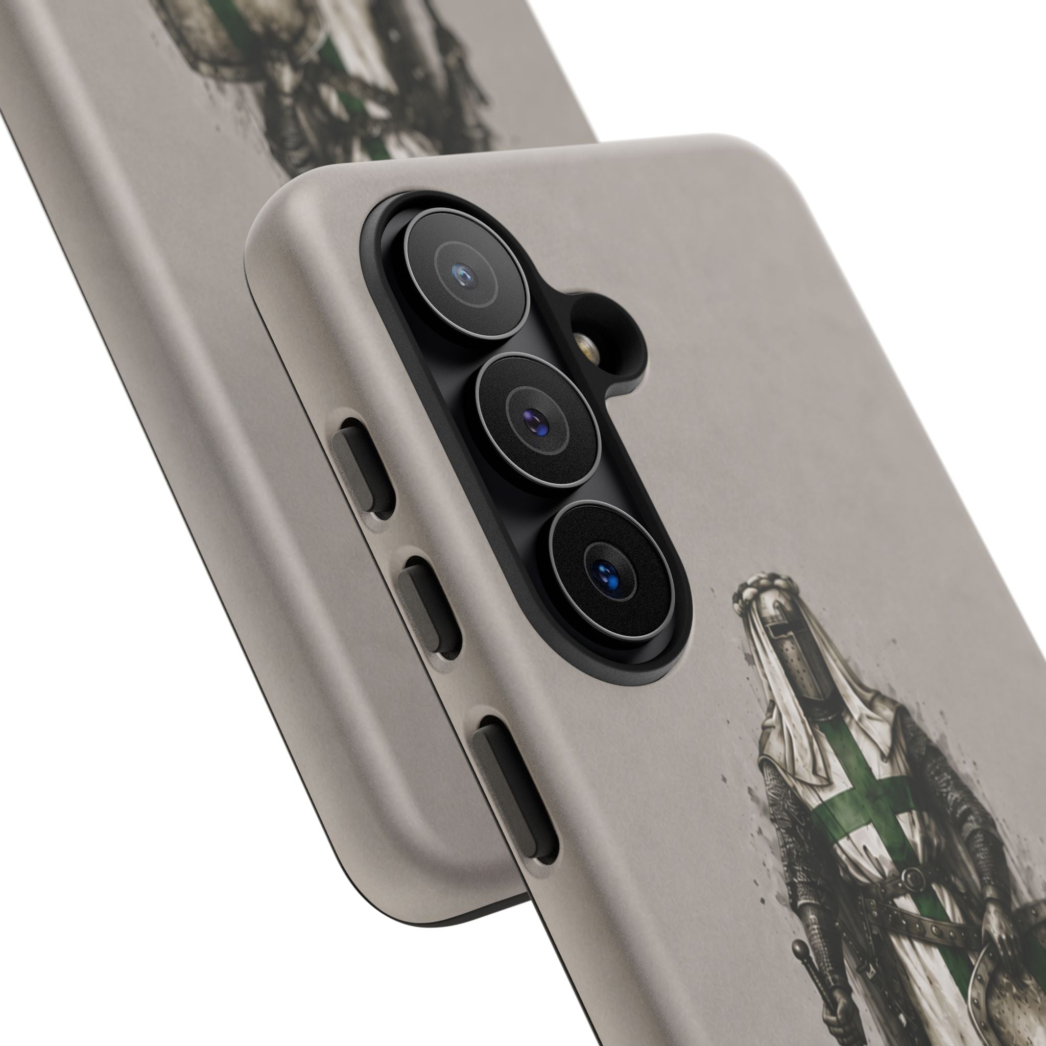Knight Of The Order Of Saint Lazarus Phone Case | Stone Grey