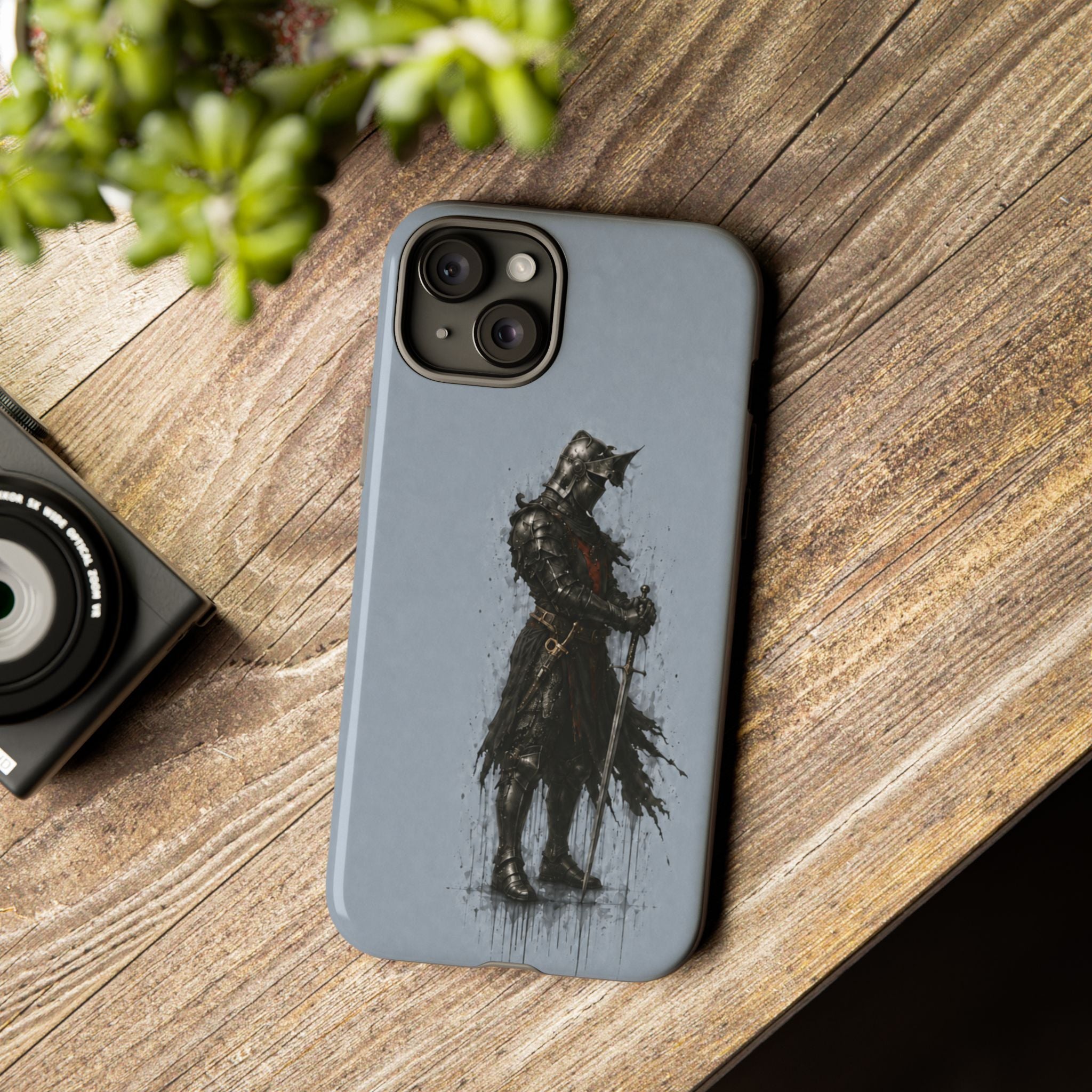 The Black Prince Phone Case I Faded Steel Blue