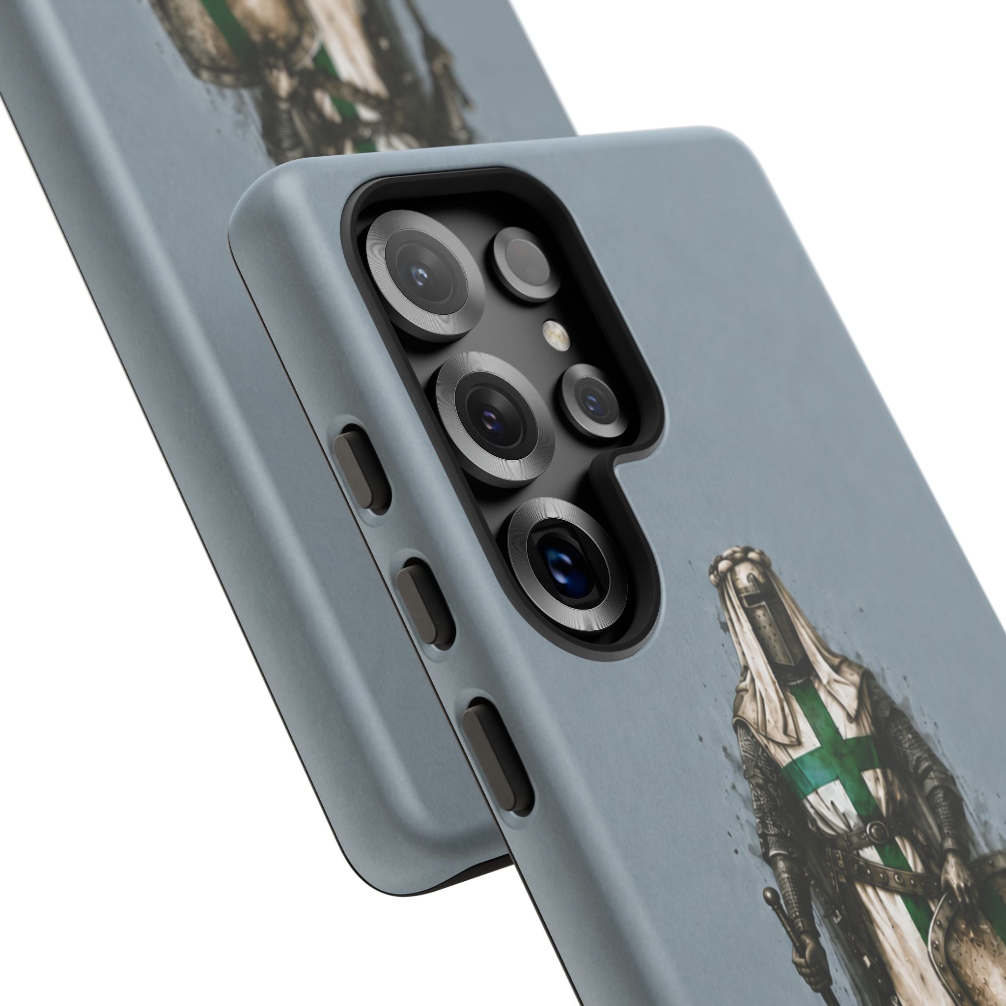 Knight Of The Order Of Saint Lazarus Phone Case | Faded Steel Blue