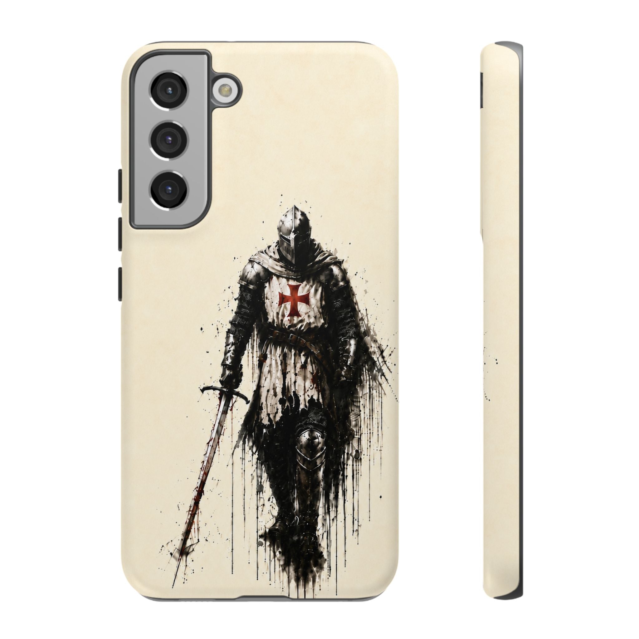 Knight Of The Templar Order Phone Case | Parchment Ivory
