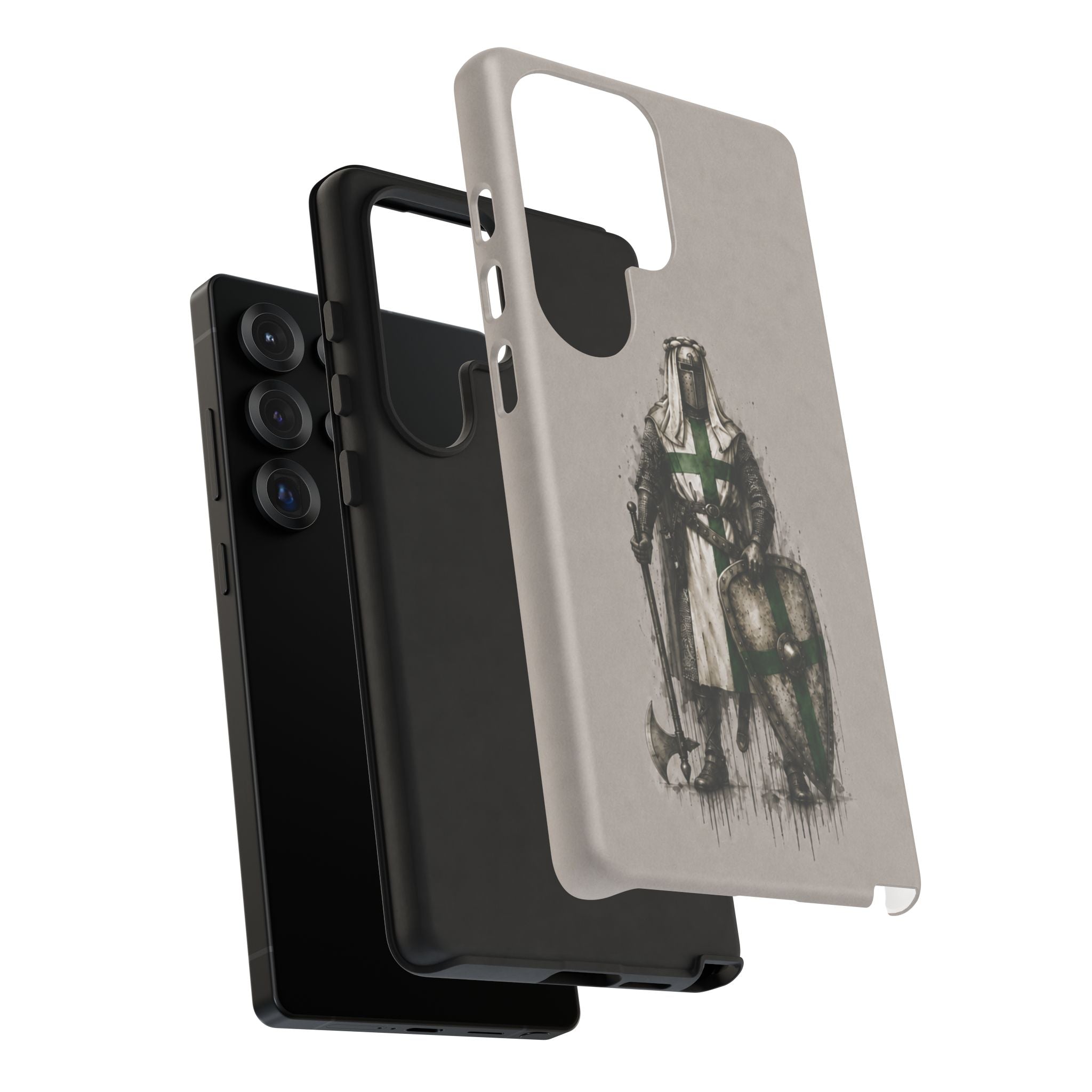 Knight Of The Order Of Saint Lazarus Phone Case | Stone Grey