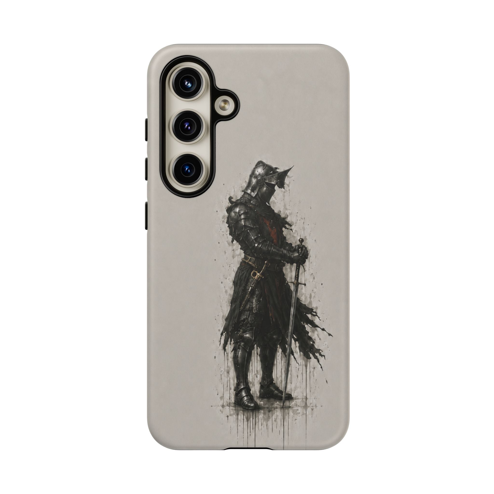 The Black Prince Phone Case | Stone Grey
