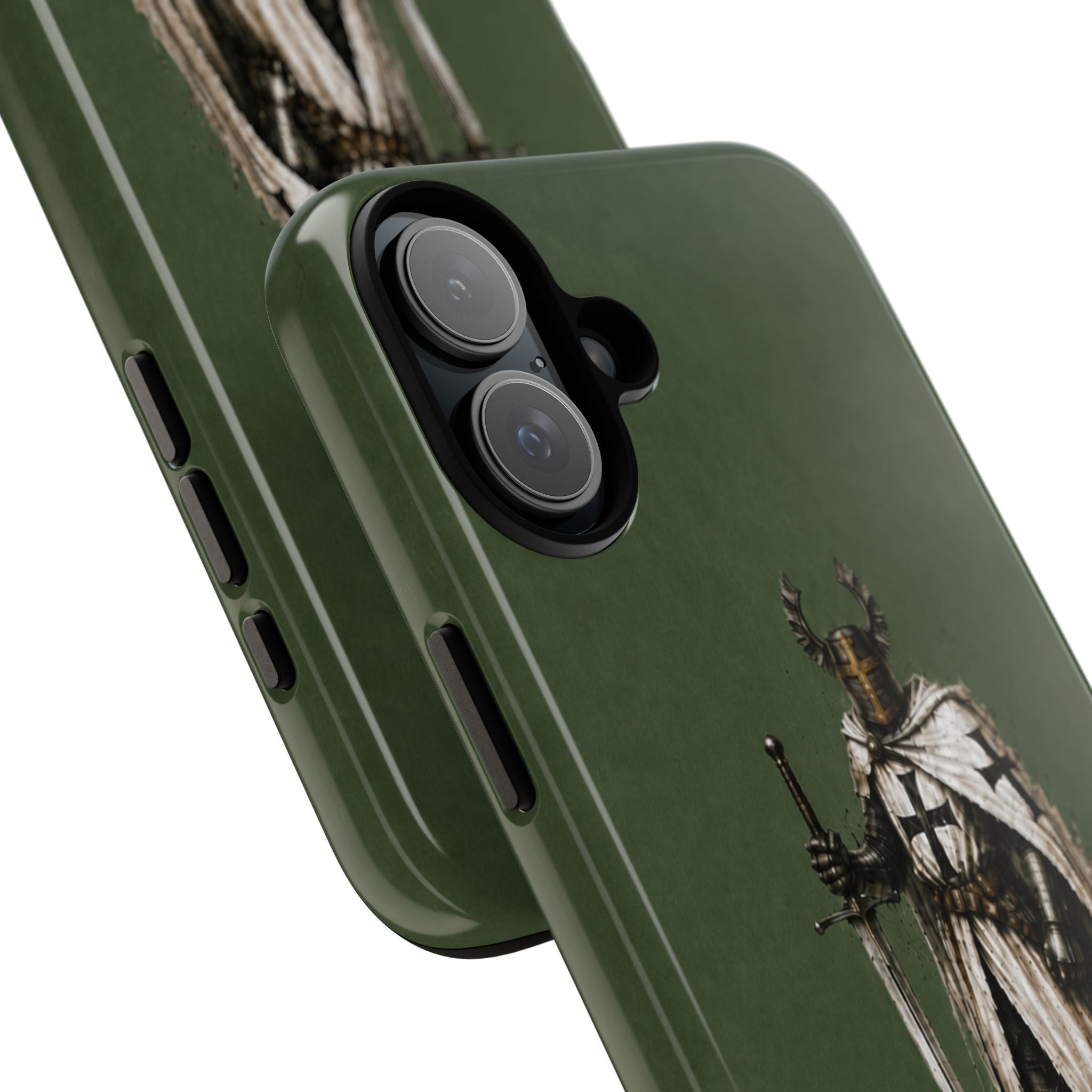 Knight Of The Teutonic Order Phone Case I Forest Green