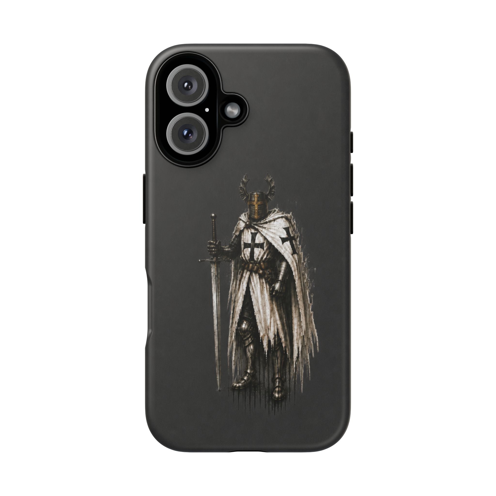Knight Of The Teutonic Order Phone Case | Charcoal Grey