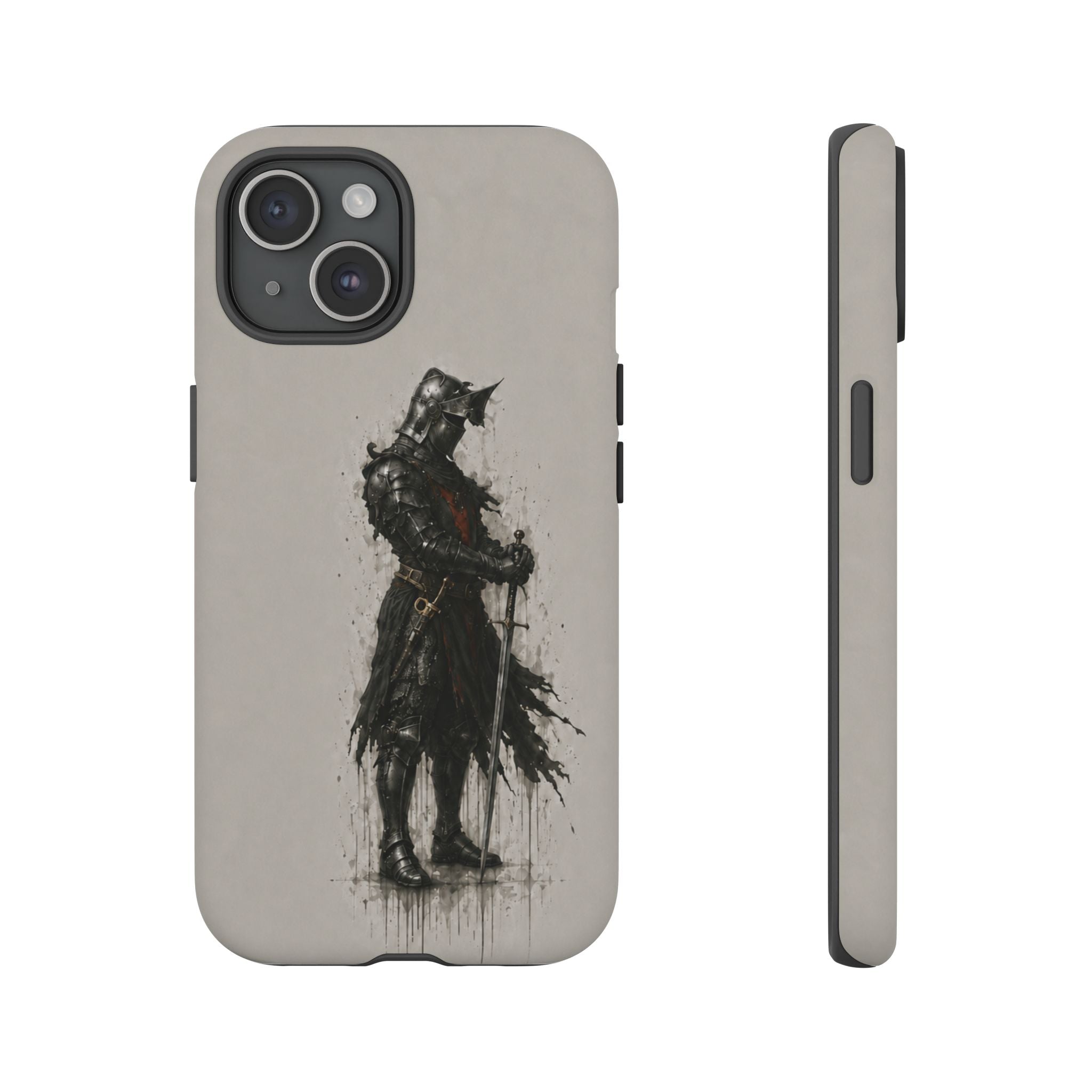 The Black Prince Phone Case | Stone Grey