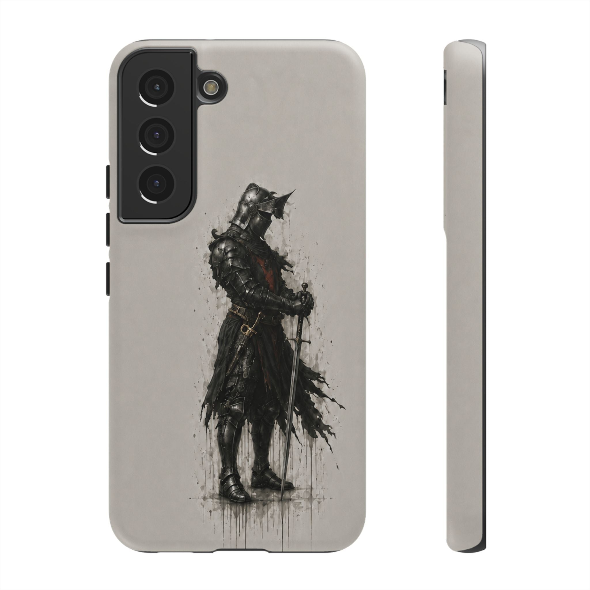 The Black Prince Phone Case | Stone Grey