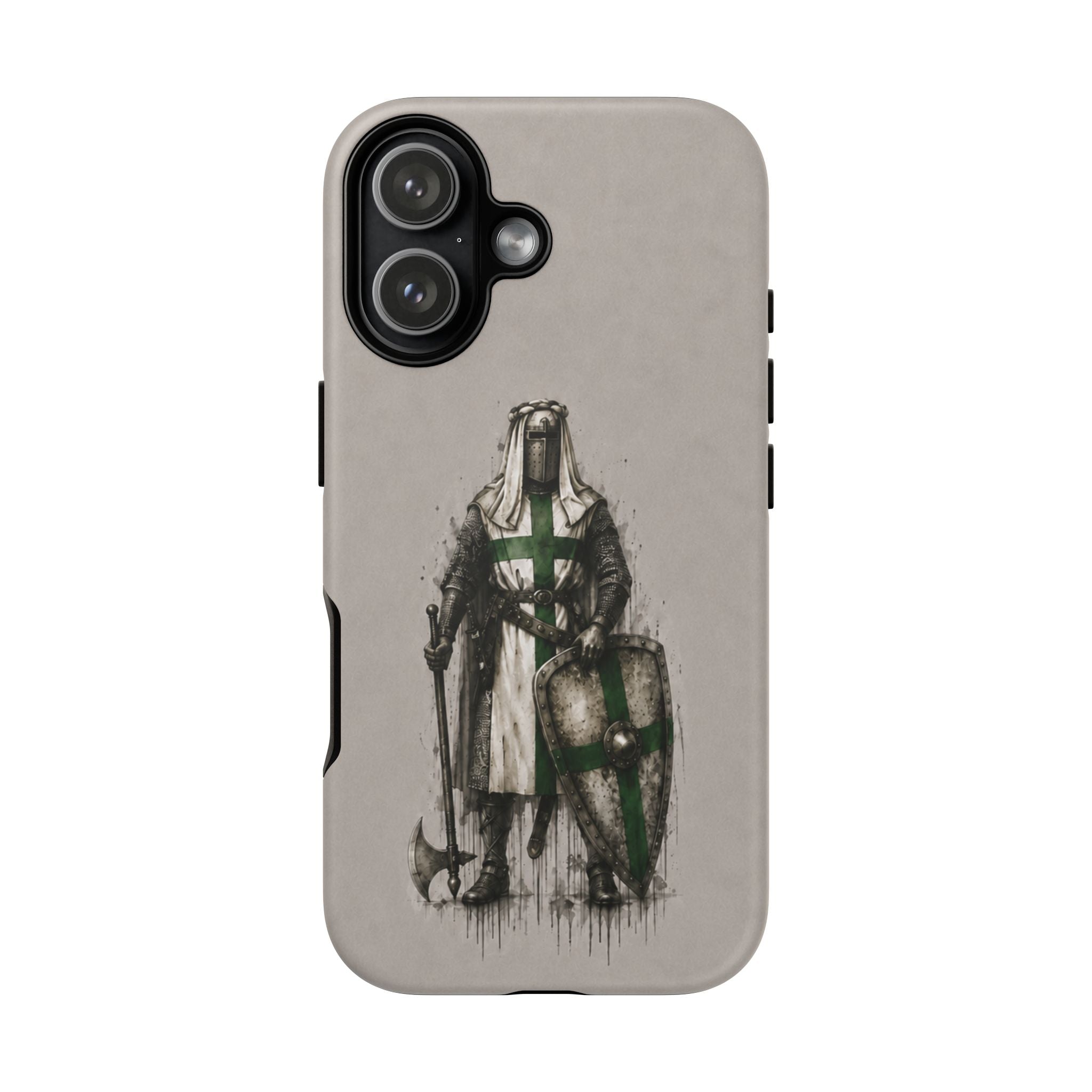 Knight Of The Order Of Saint Lazarus Phone Case | Stone Grey