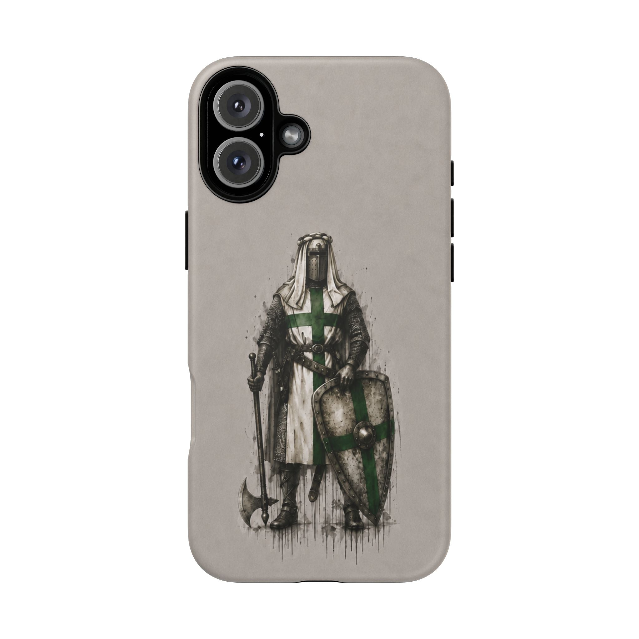 Knight Of The Order Of Saint Lazarus Phone Case | Stone Grey