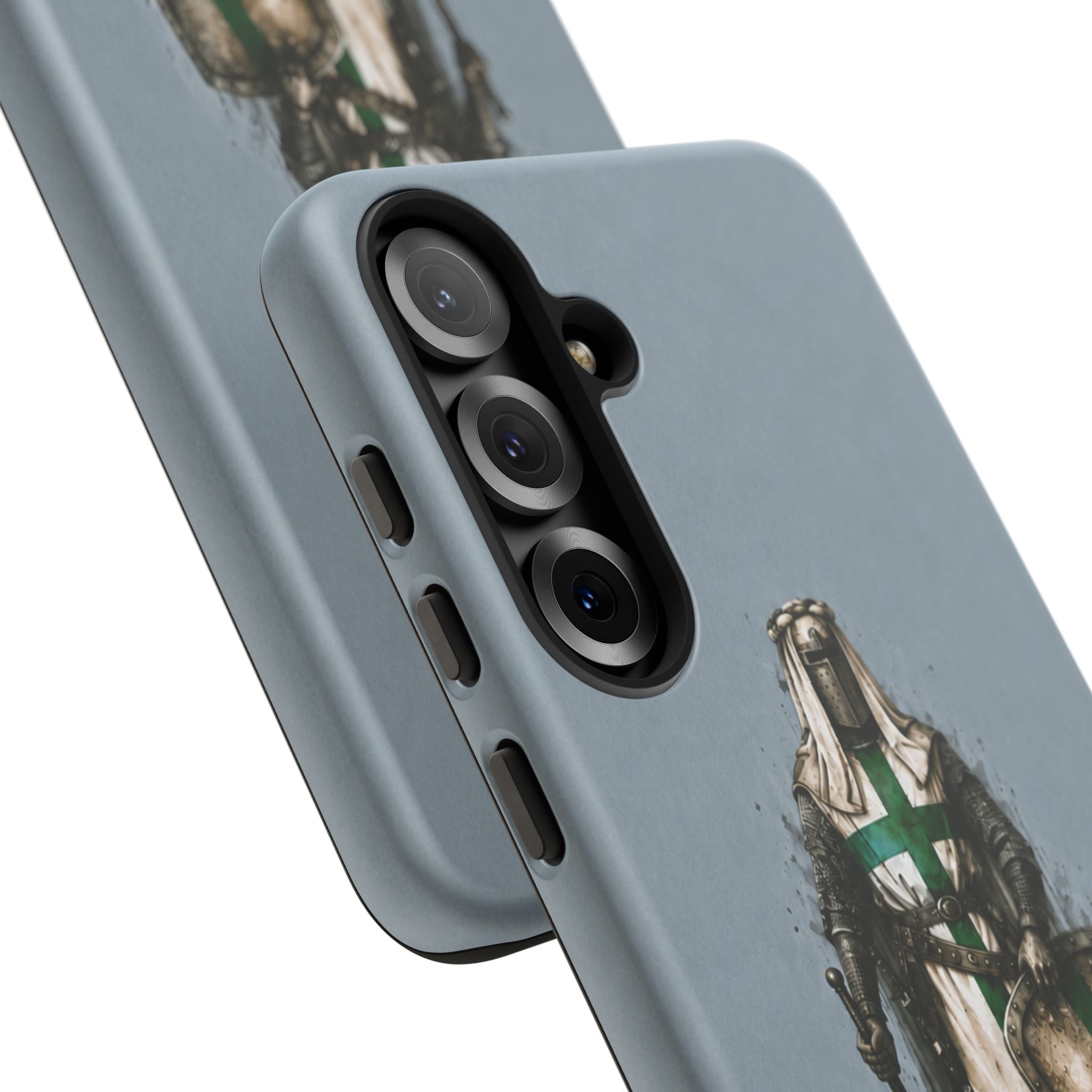 Knight Of The Order Of Saint Lazarus Phone Case | Faded Steel Blue