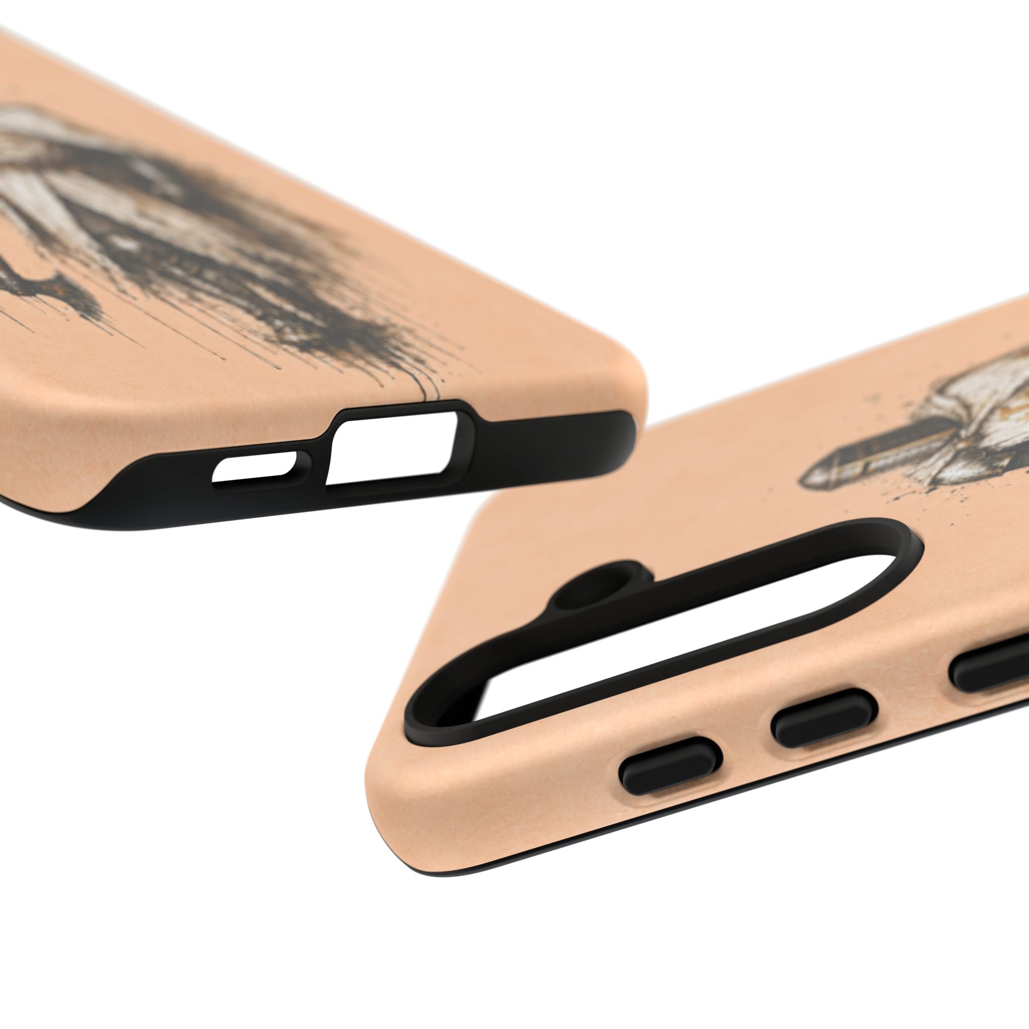 Knight Of The Kingdom Of Jerusalem Phone Case | Peach