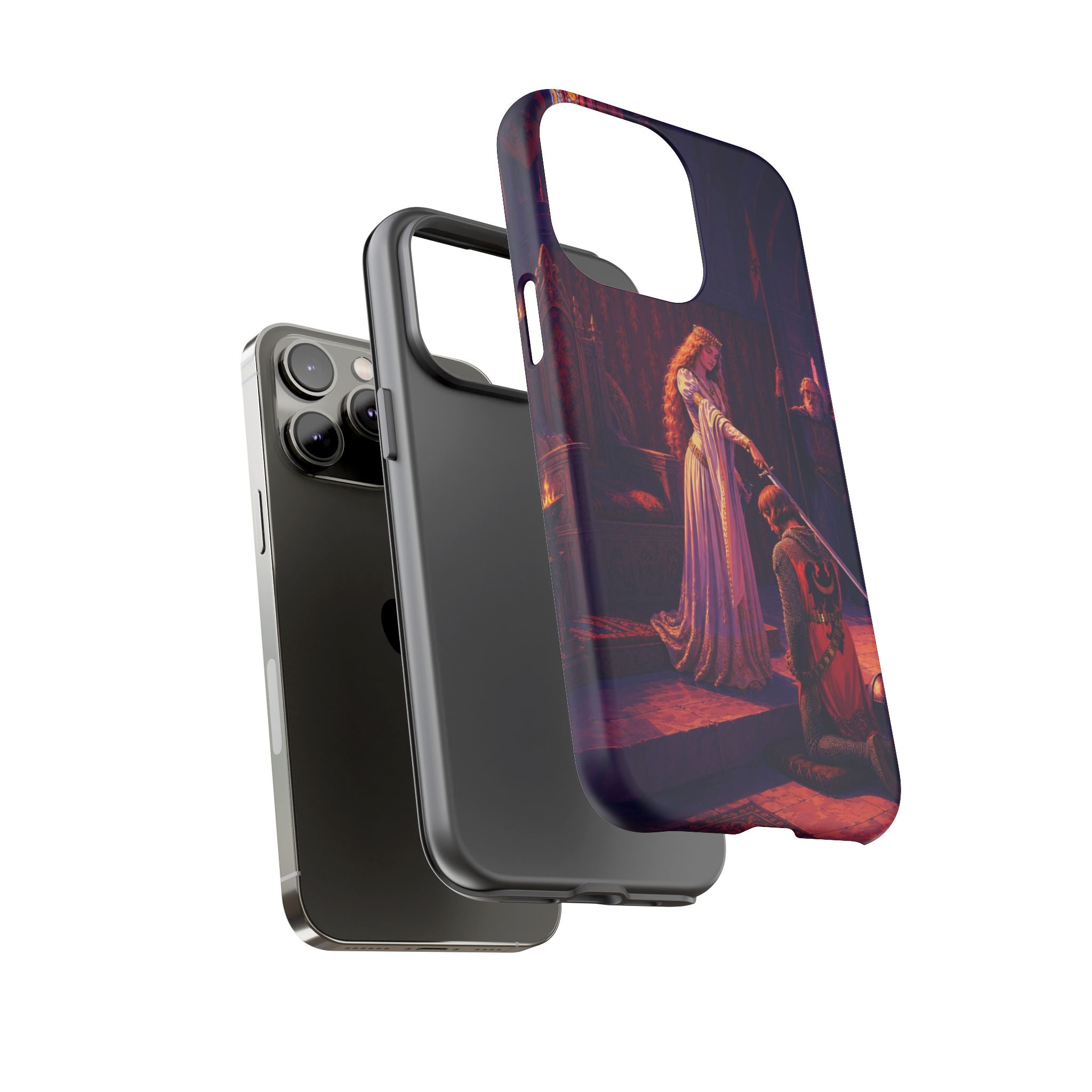 Medieval Knight Knighthood Ceremony phone case | Tough Cases
