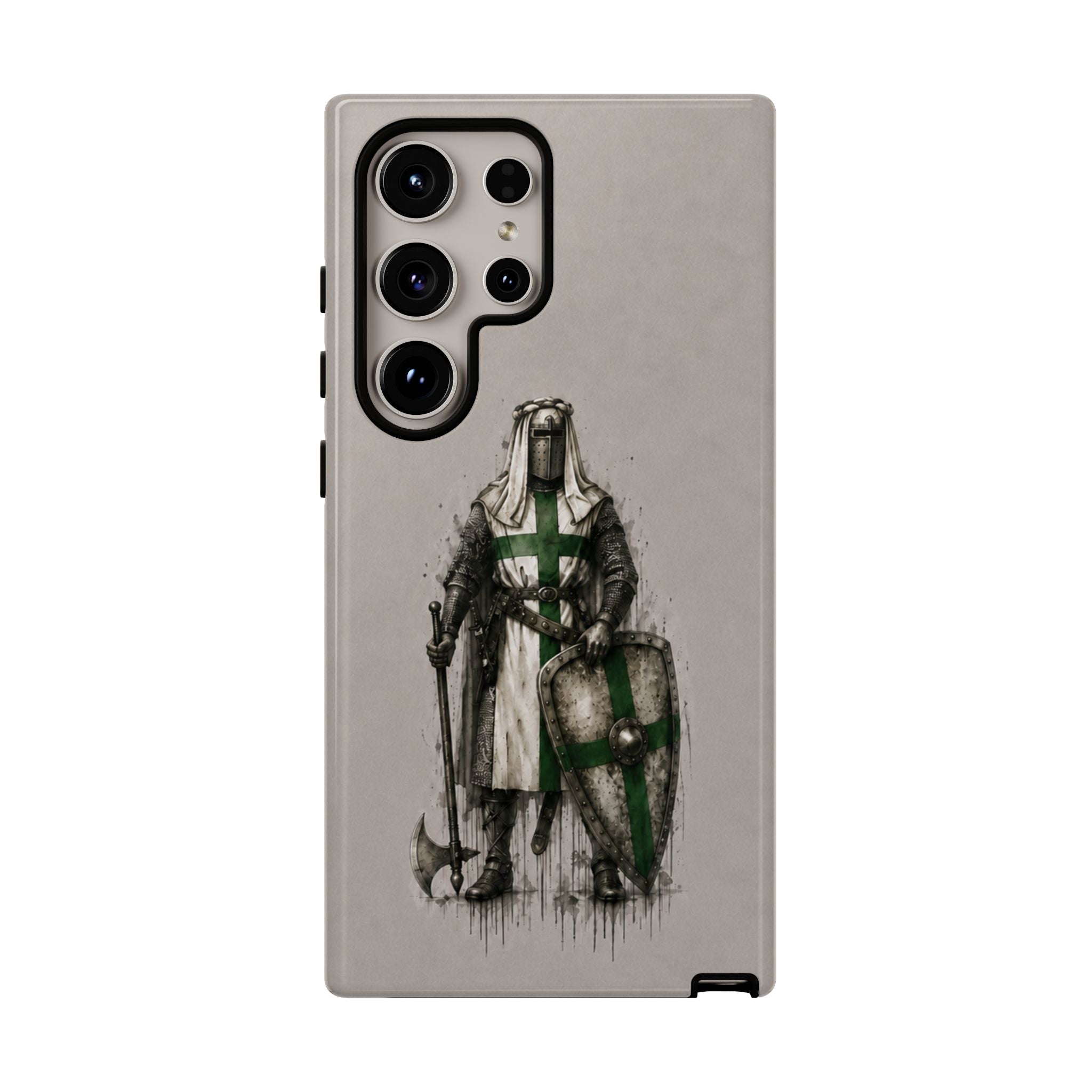 Knight Of The Order Of Saint Lazarus Phone Case | Stone Grey