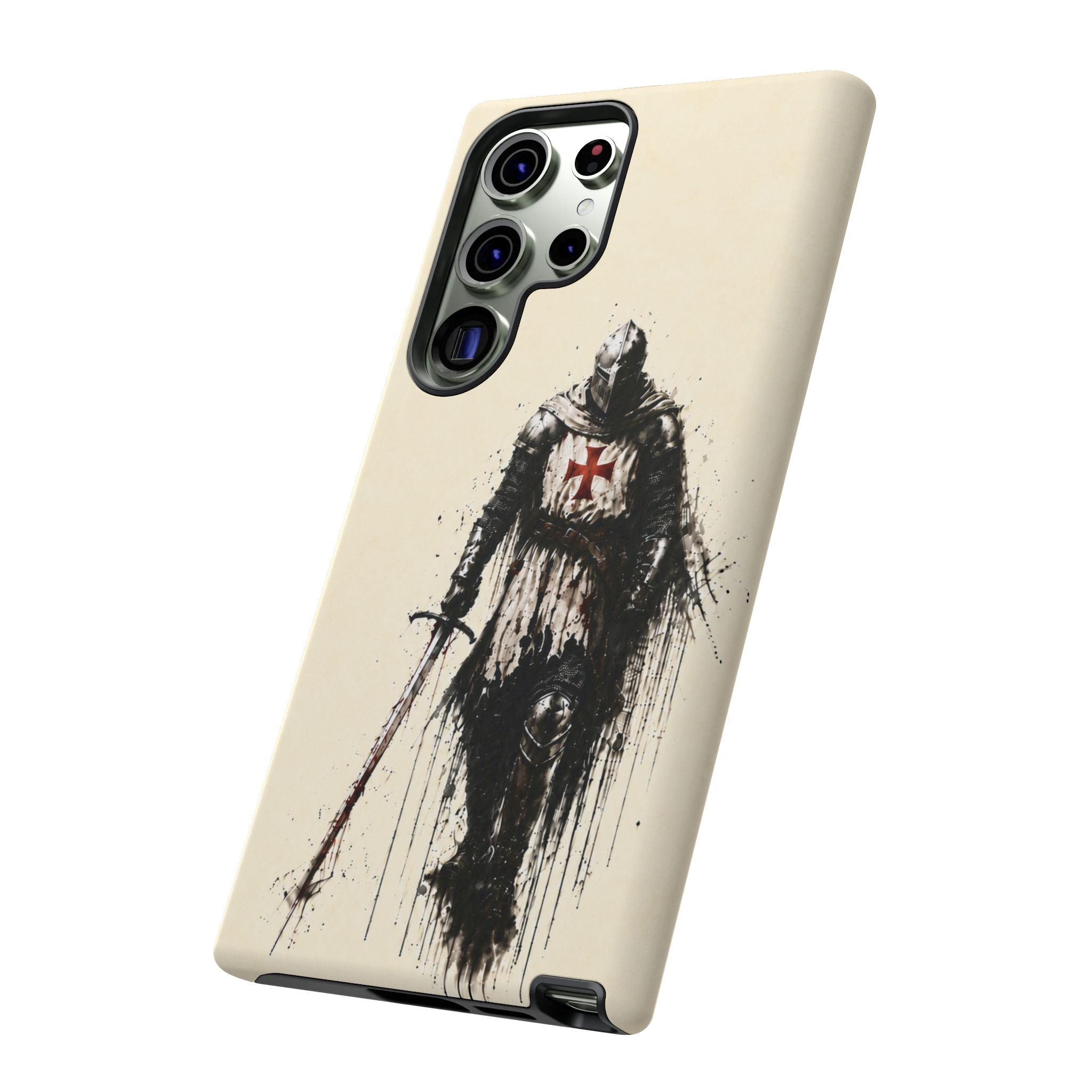 Knight Of The Templar Order Phone Case | Parchment Ivory