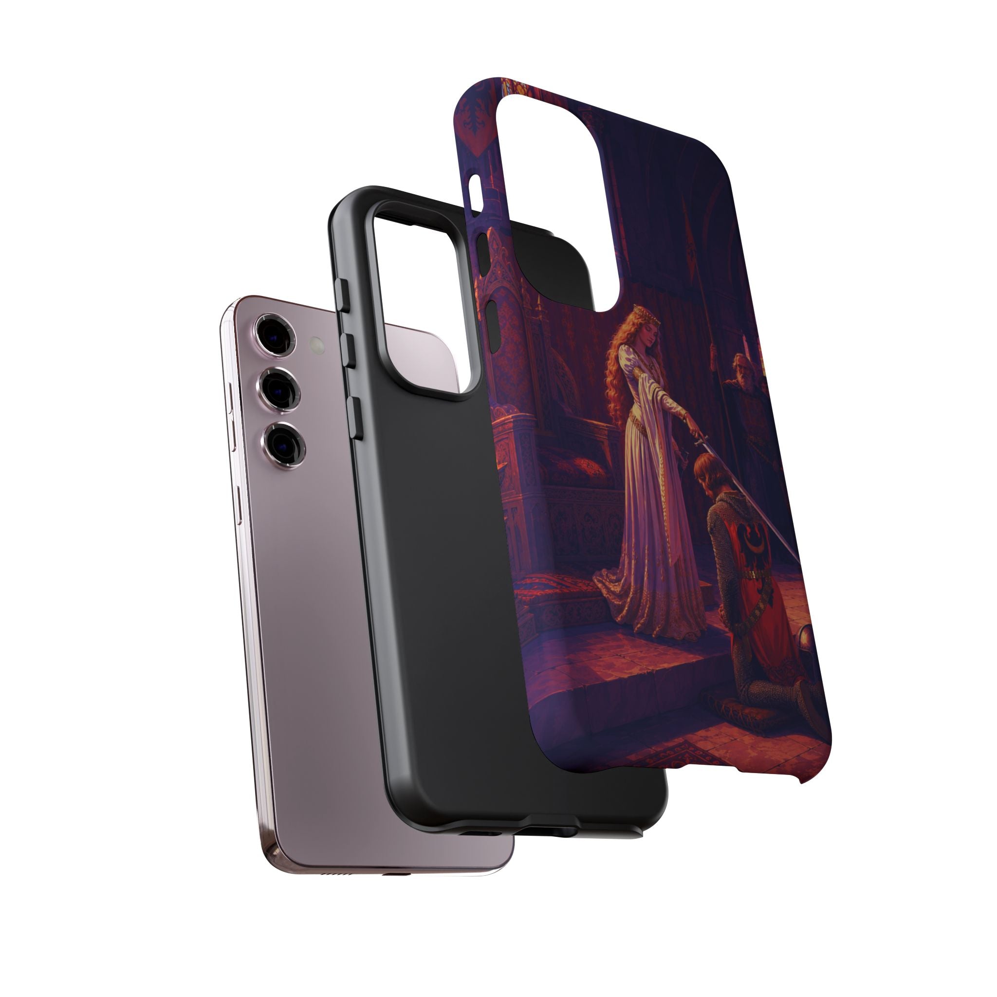 Medieval Knight Knighthood Ceremony phone case | Tough Cases
