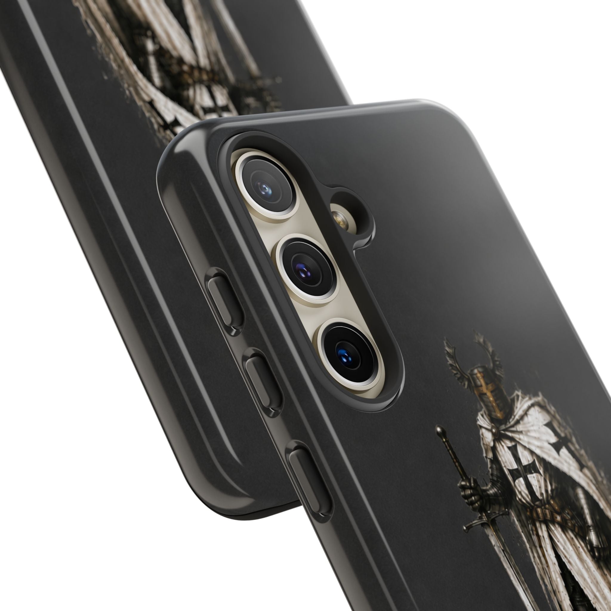 Knight Of The Teutonic Order Phone Case | Charcoal Grey