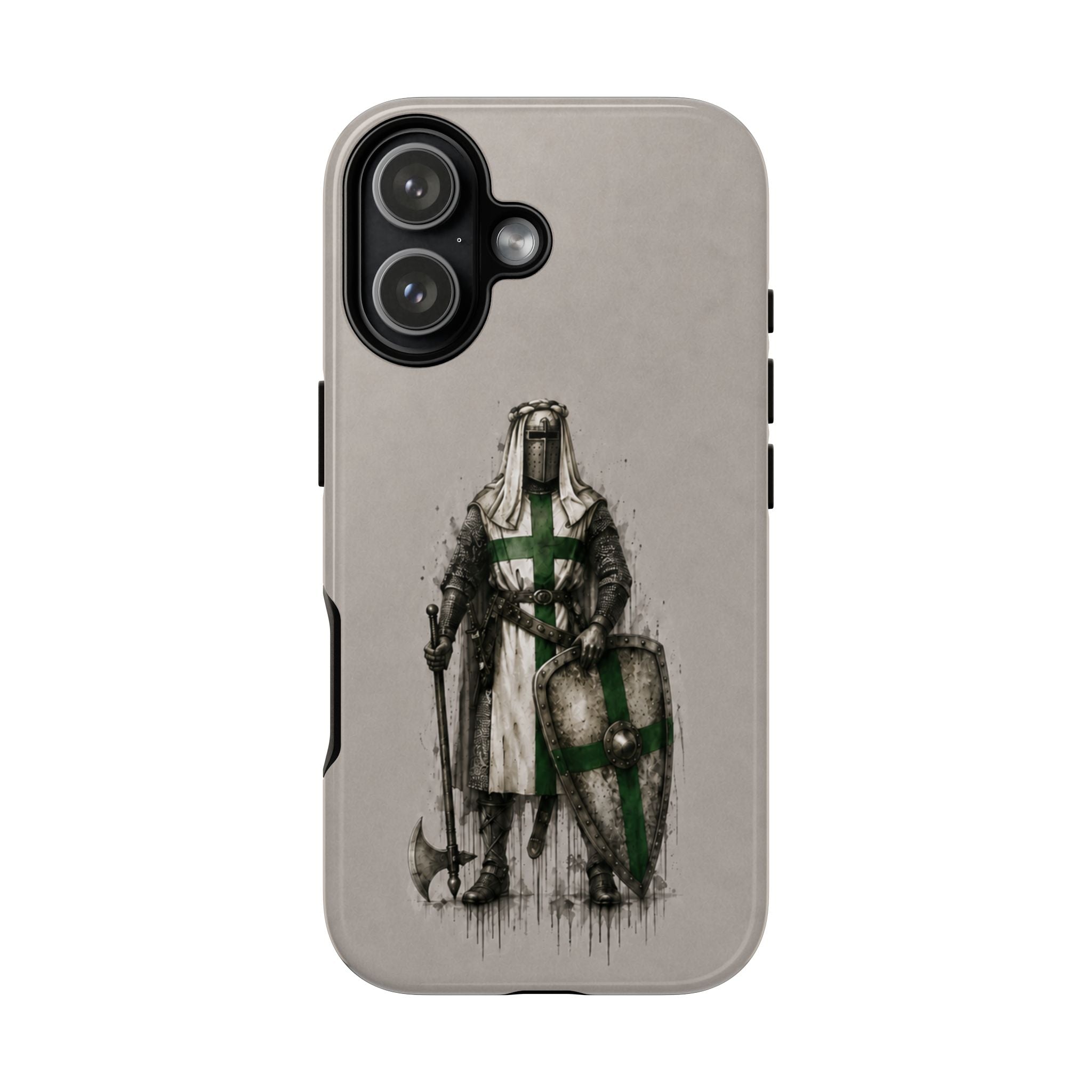 Knight Of The Order Of Saint Lazarus Phone Case | Stone Grey