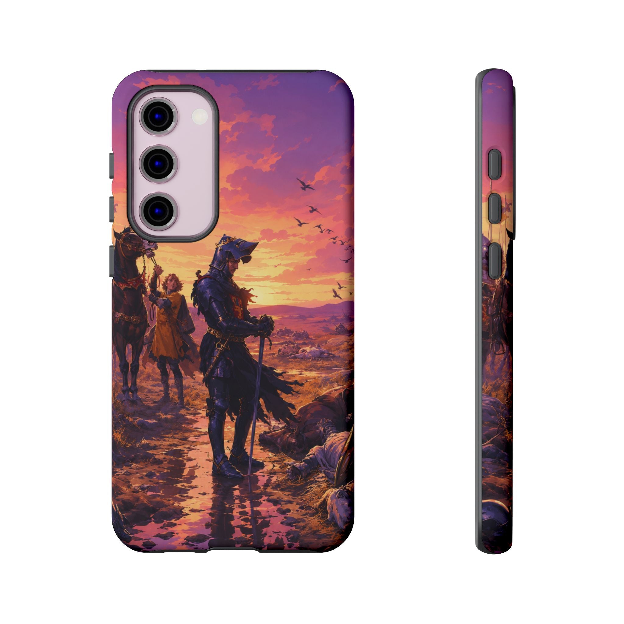 Medieval Knight Phone Cases In The GTA VI Art Style
