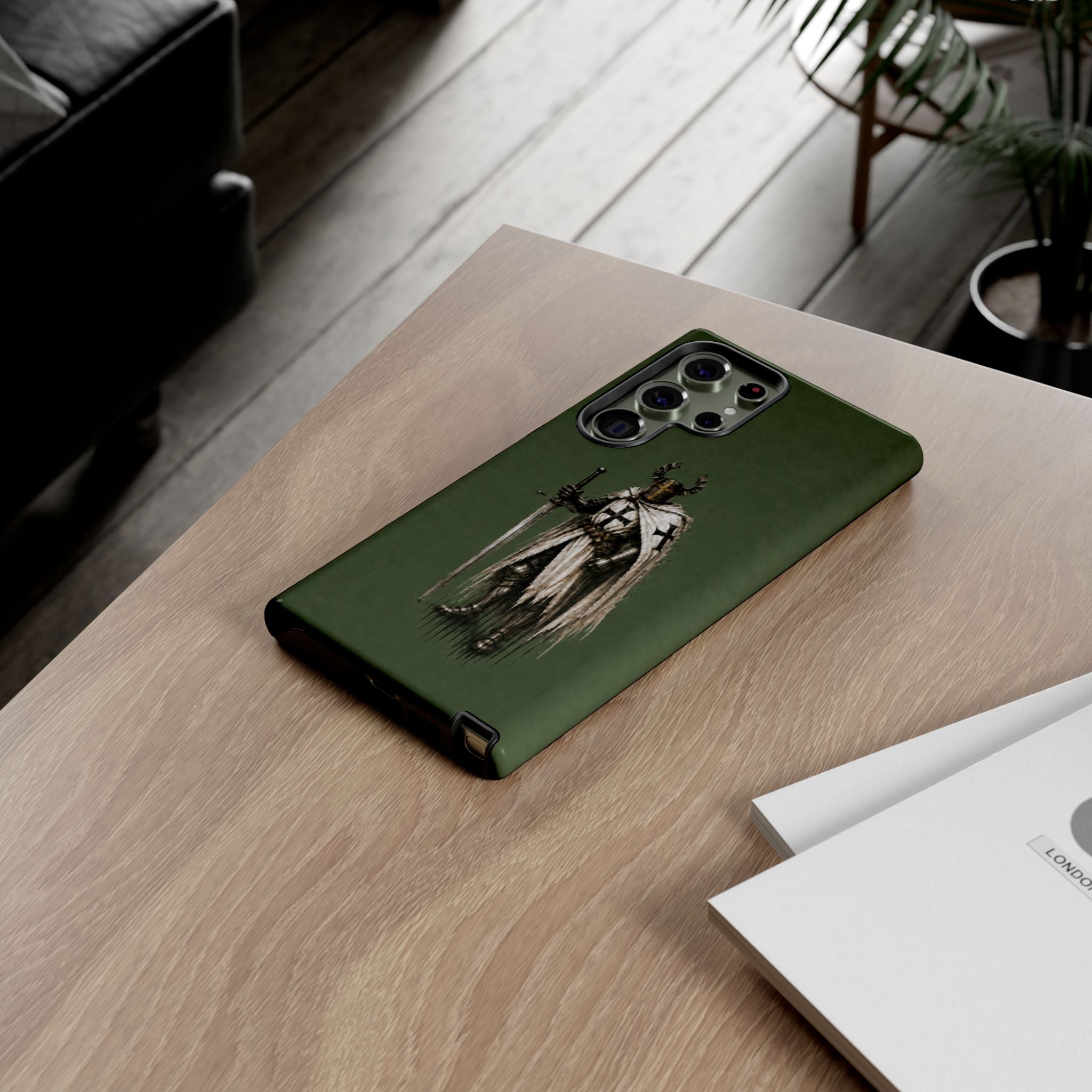 Knight Of The Teutonic Order Phone Case I Forest Green