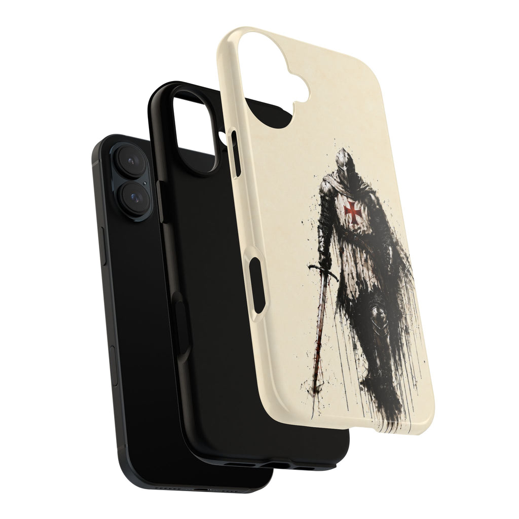 Knight Of The Templar Order Phone Case | Parchment Ivory
