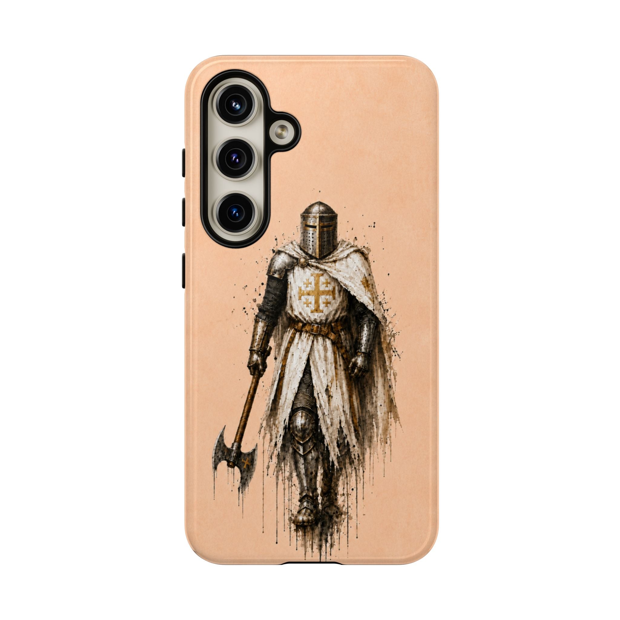 Knight Of The Kingdom Of Jerusalem Phone Case | Peach