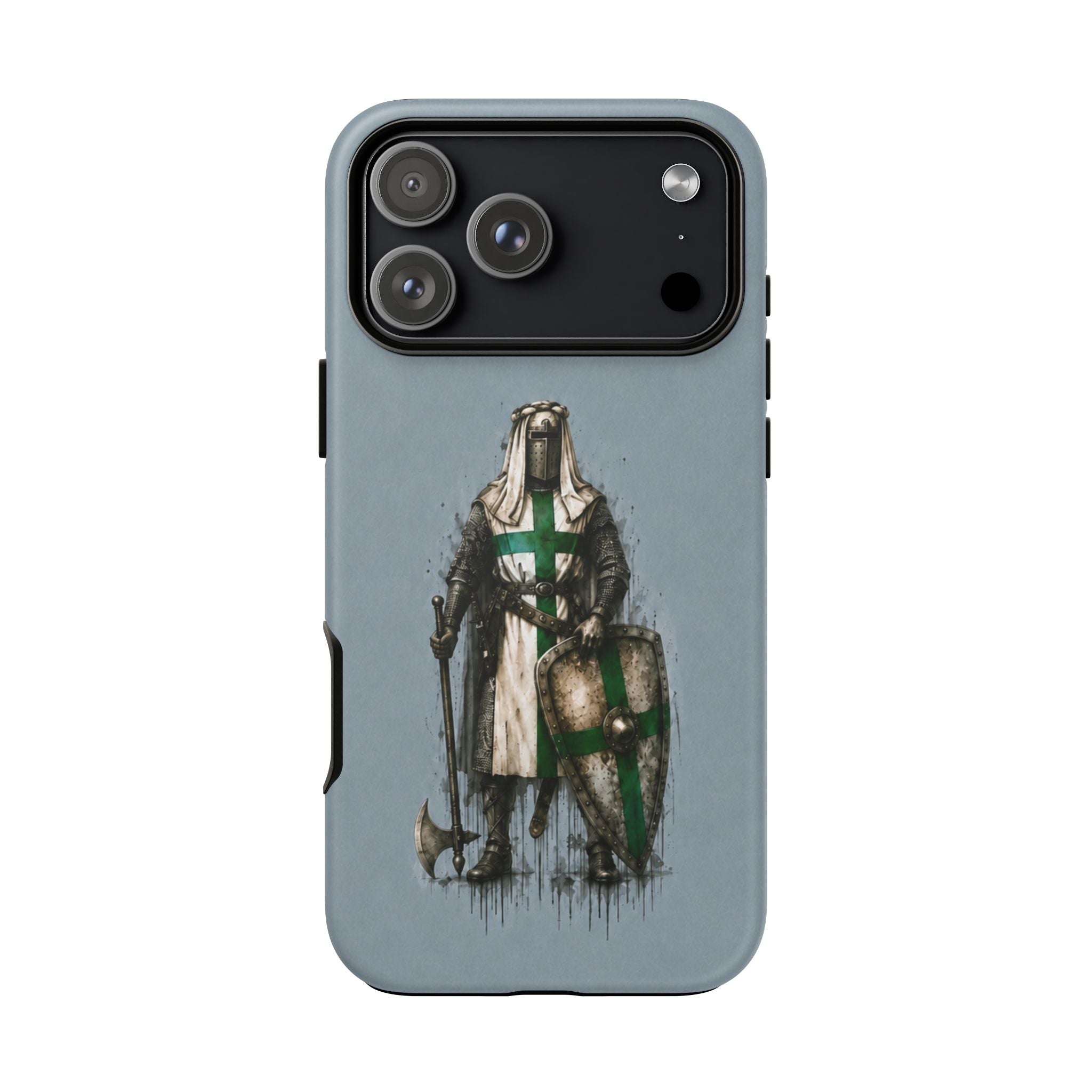 Knight Of The Order Of Saint Lazarus Phone Case | Faded Steel Blue