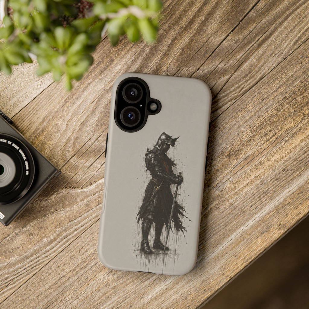 The Black Prince Phone Case | Stone Grey