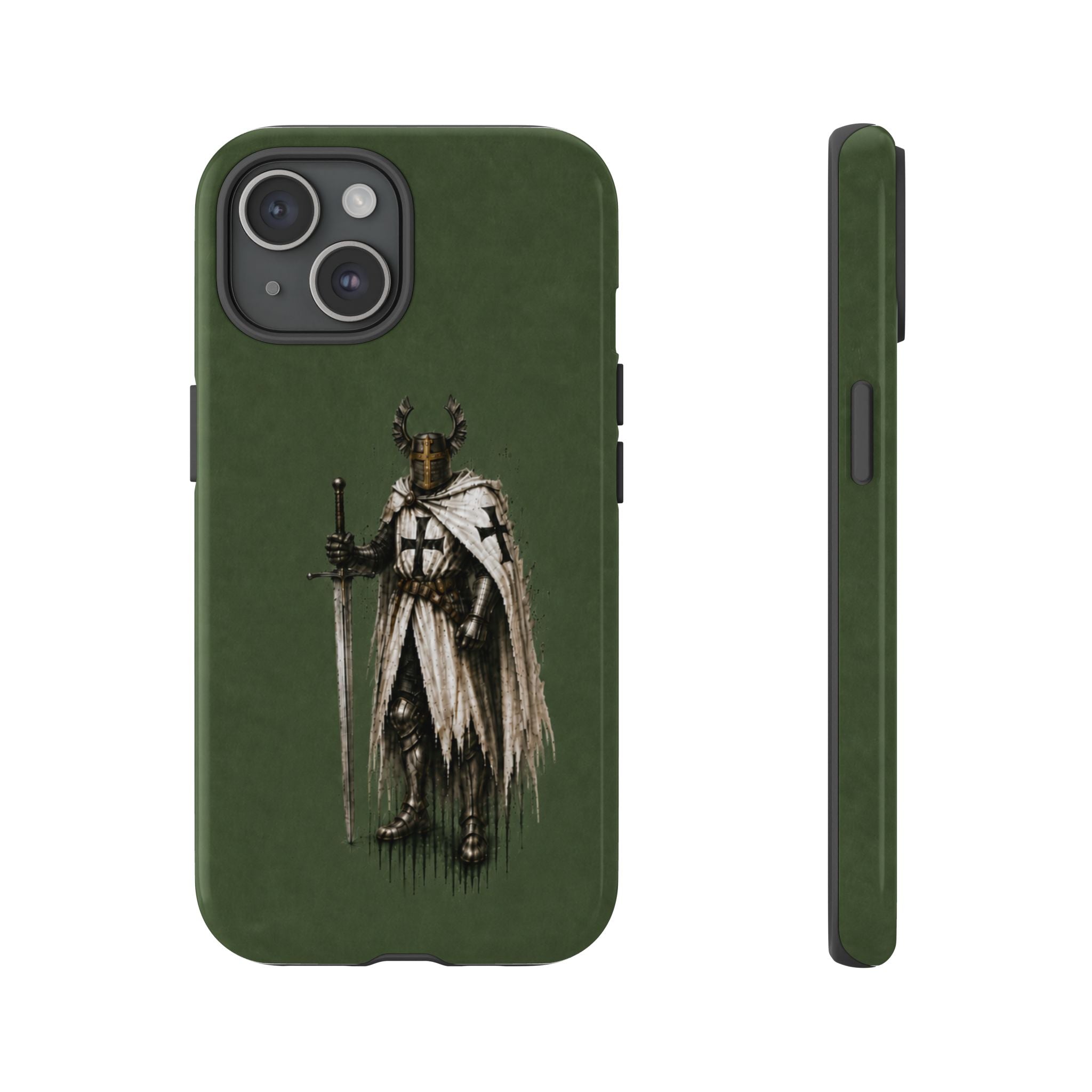 Knight Of The Teutonic Order Phone Case I Forest Green