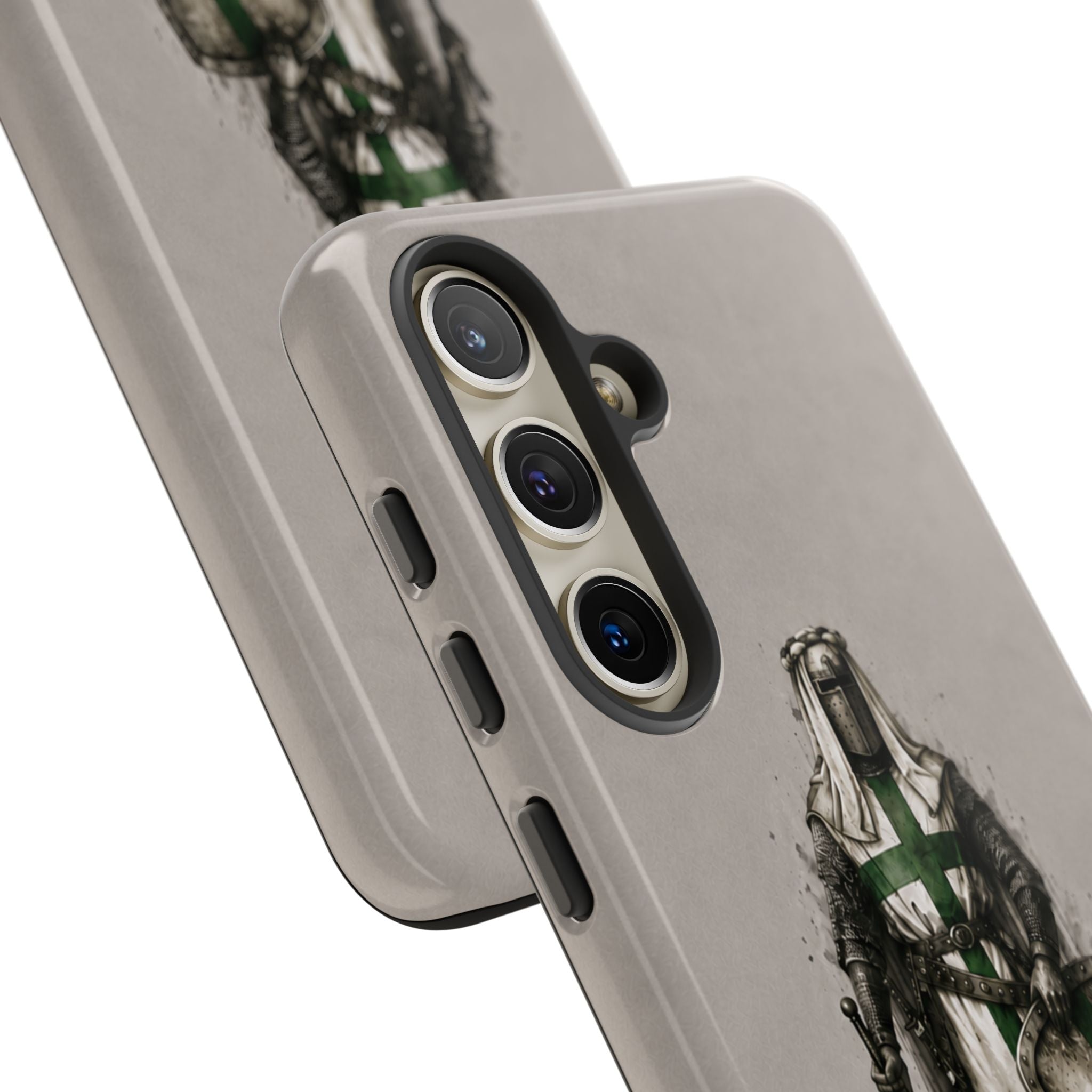 Knight Of The Order Of Saint Lazarus Phone Case | Stone Grey