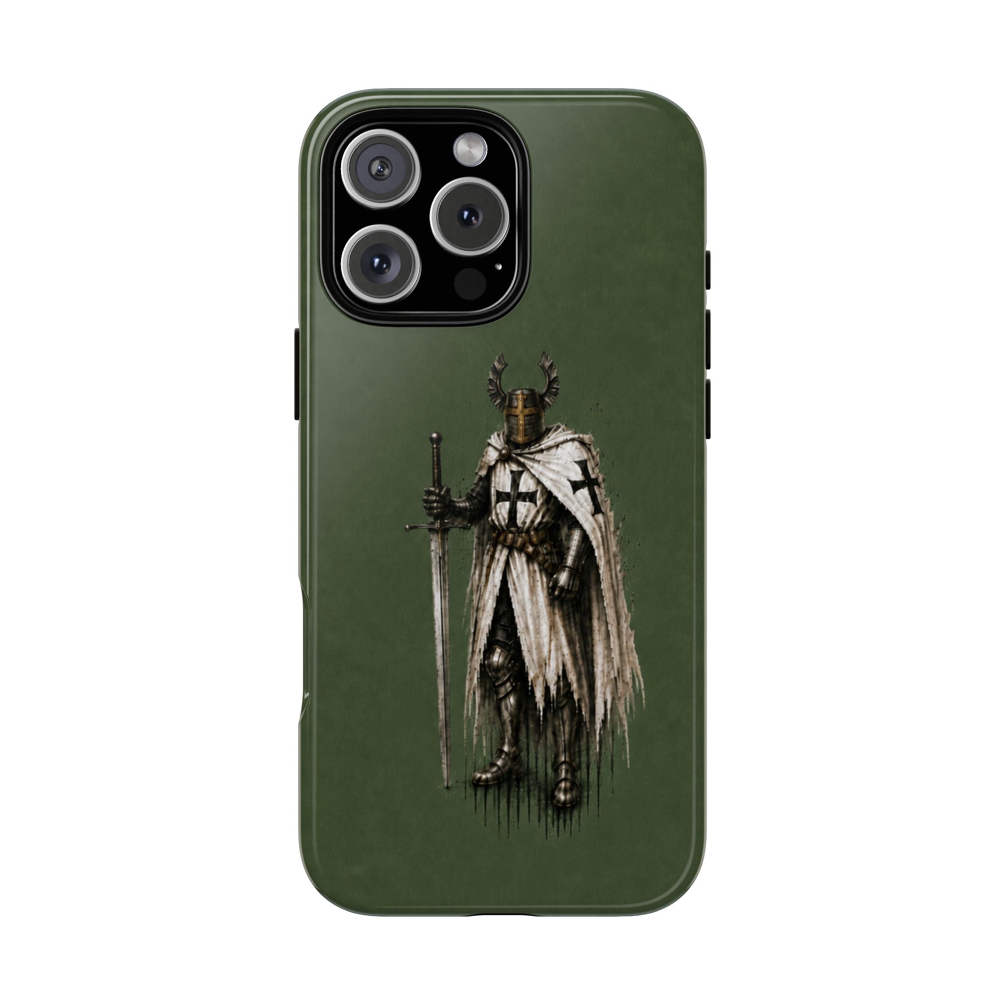 Knight Of The Teutonic Order Phone Case I Forest Green