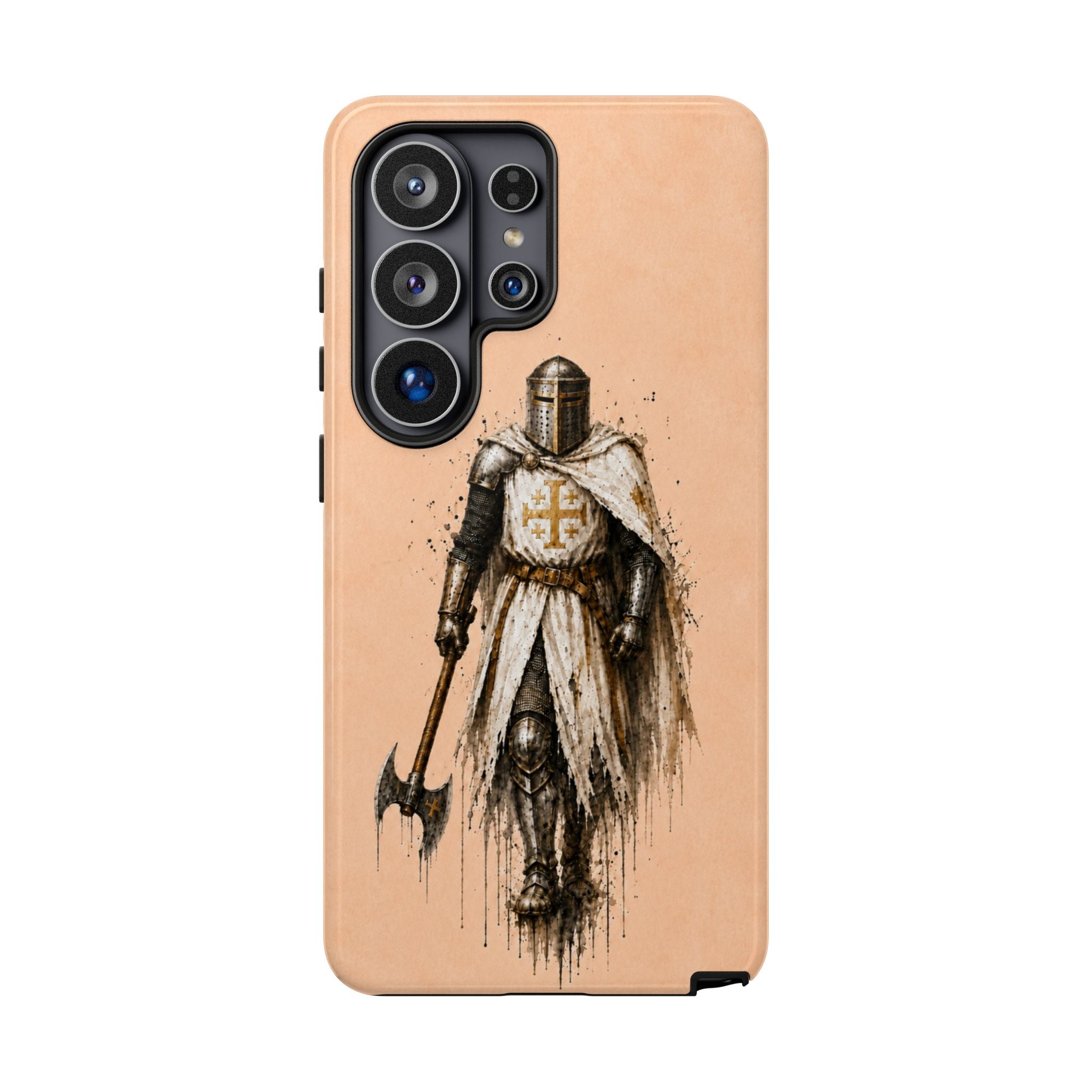 Knight Of The Kingdom Of Jerusalem Phone Case | Peach