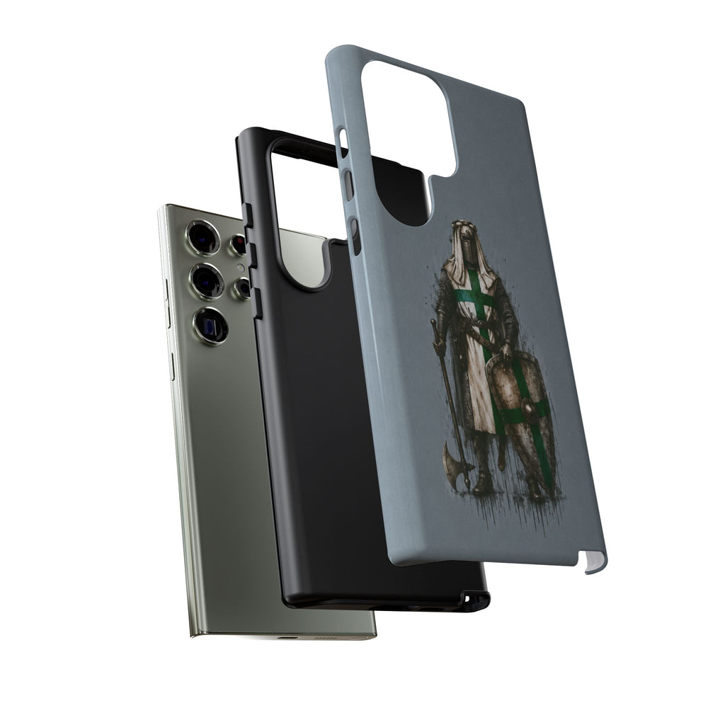 Knight Of The Order Of Saint Lazarus Phone Case | Faded Steel Blue