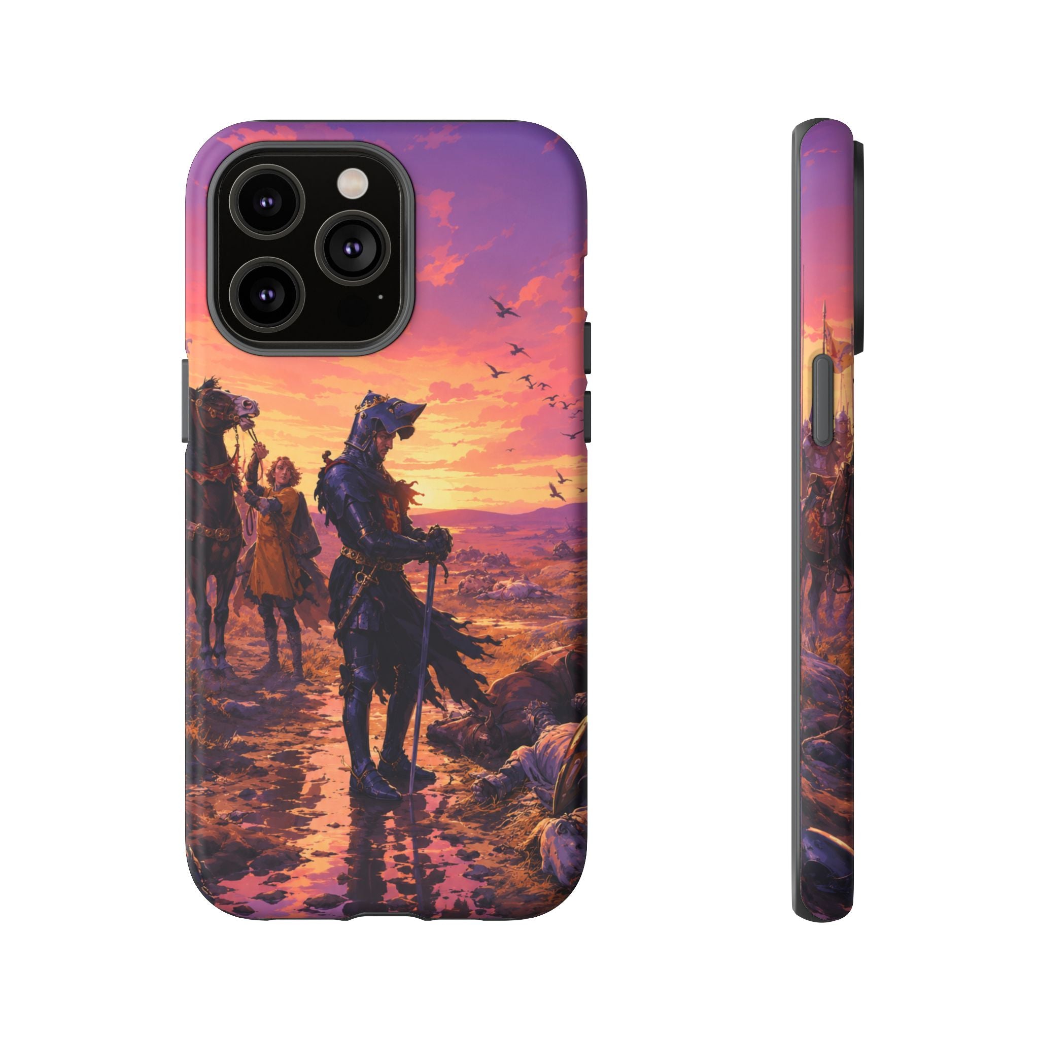 Medieval Knight Phone Cases In The GTA VI Art Style