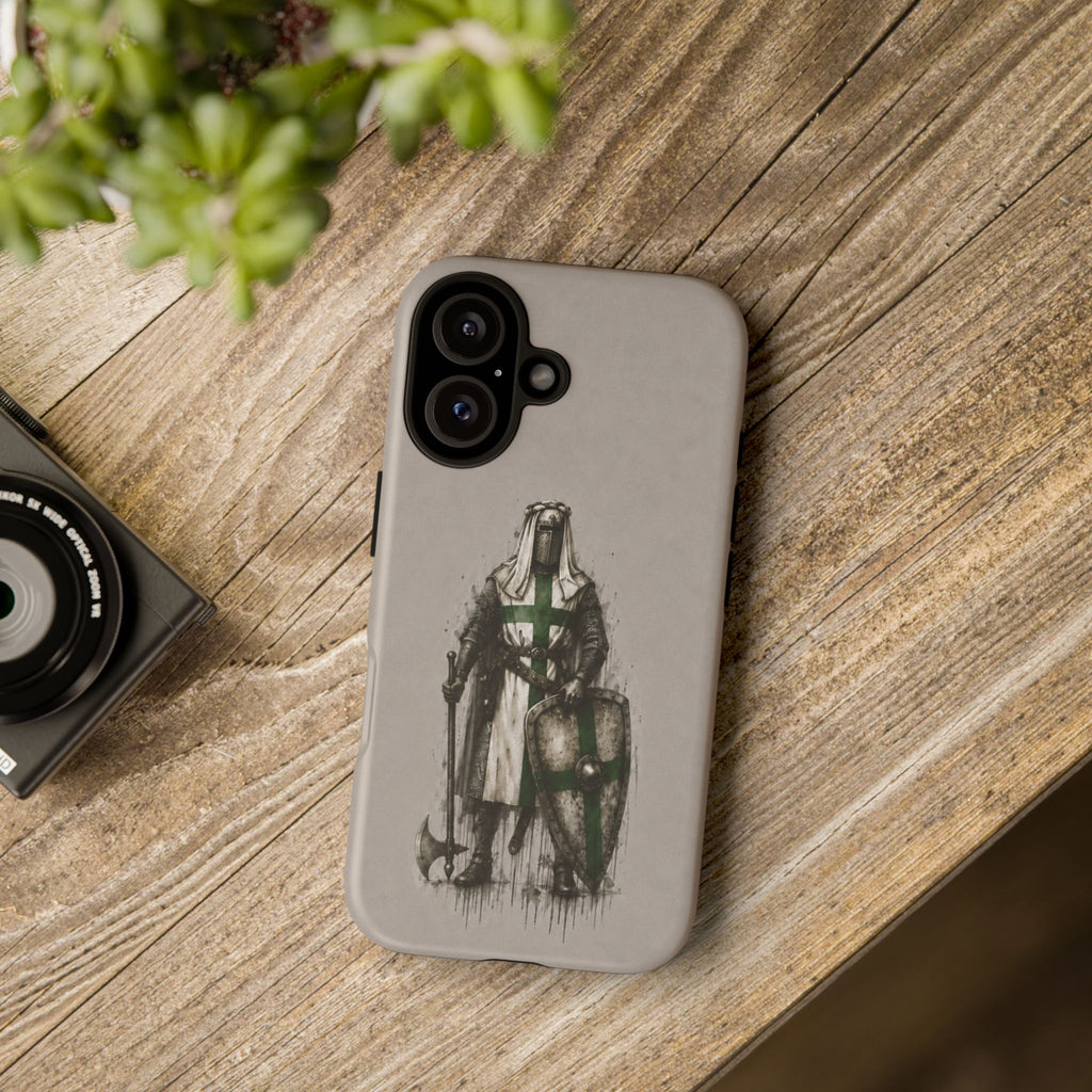 Knight Of The Order Of Saint Lazarus Phone Case | Stone Grey
