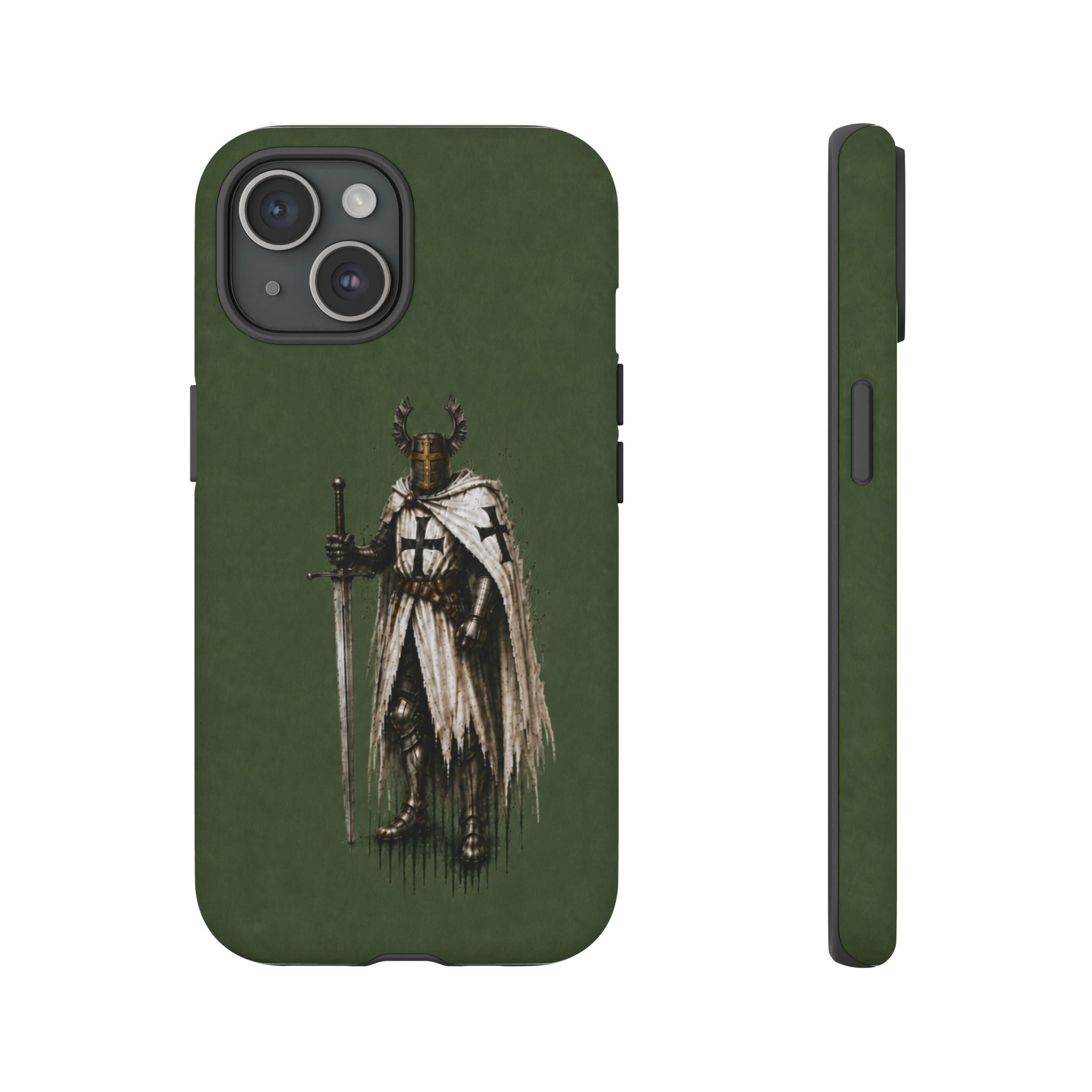 Knight Of The Teutonic Order Phone Case I Forest Green