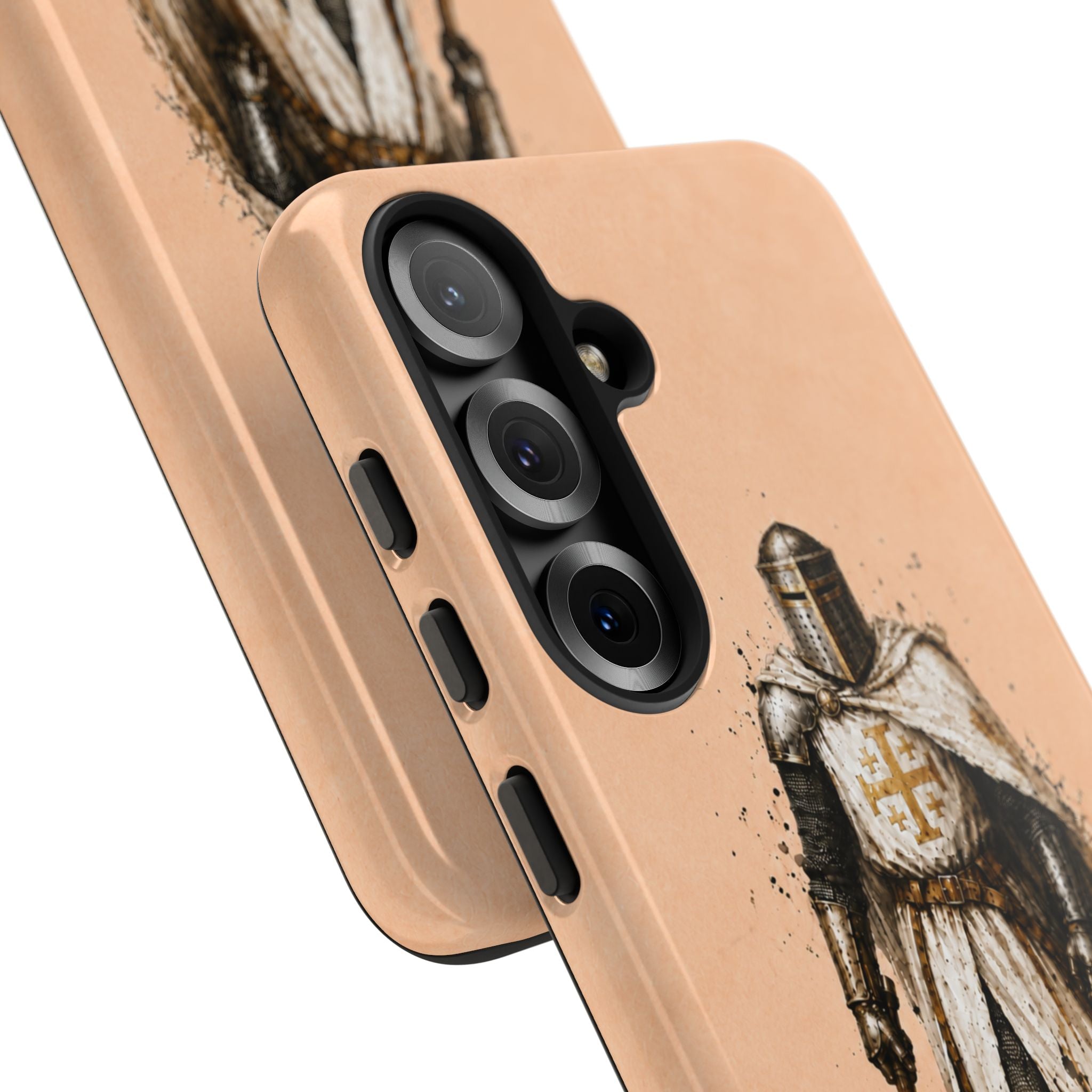 Knight Of The Kingdom Of Jerusalem Phone Case | Peach