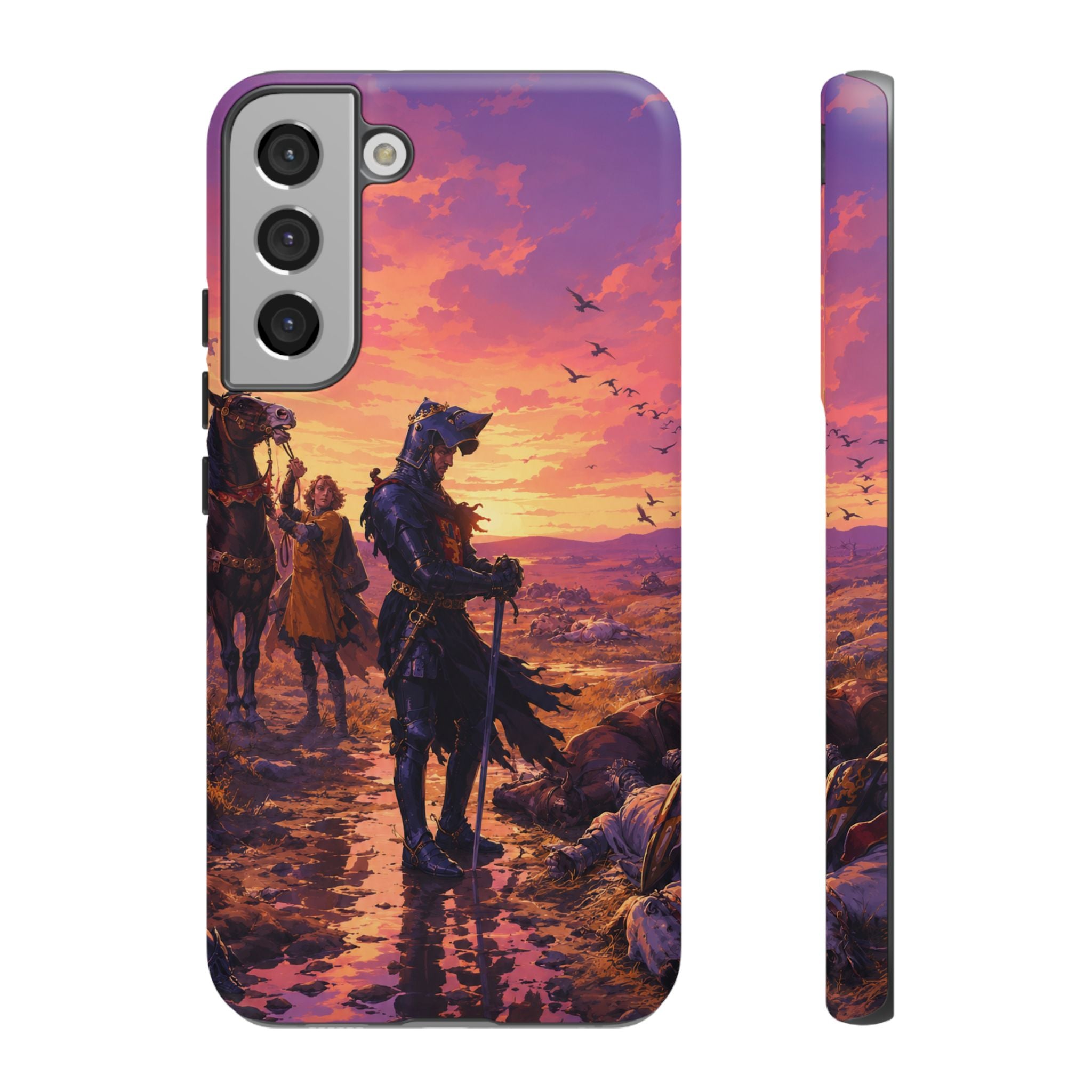 Medieval Knight Phone Cases In The GTA VI Art Style