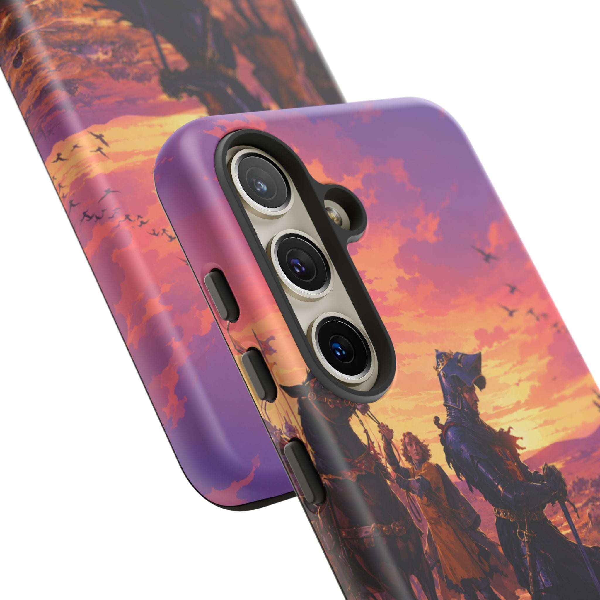 Medieval Knight Phone Cases In The GTA VI Art Style