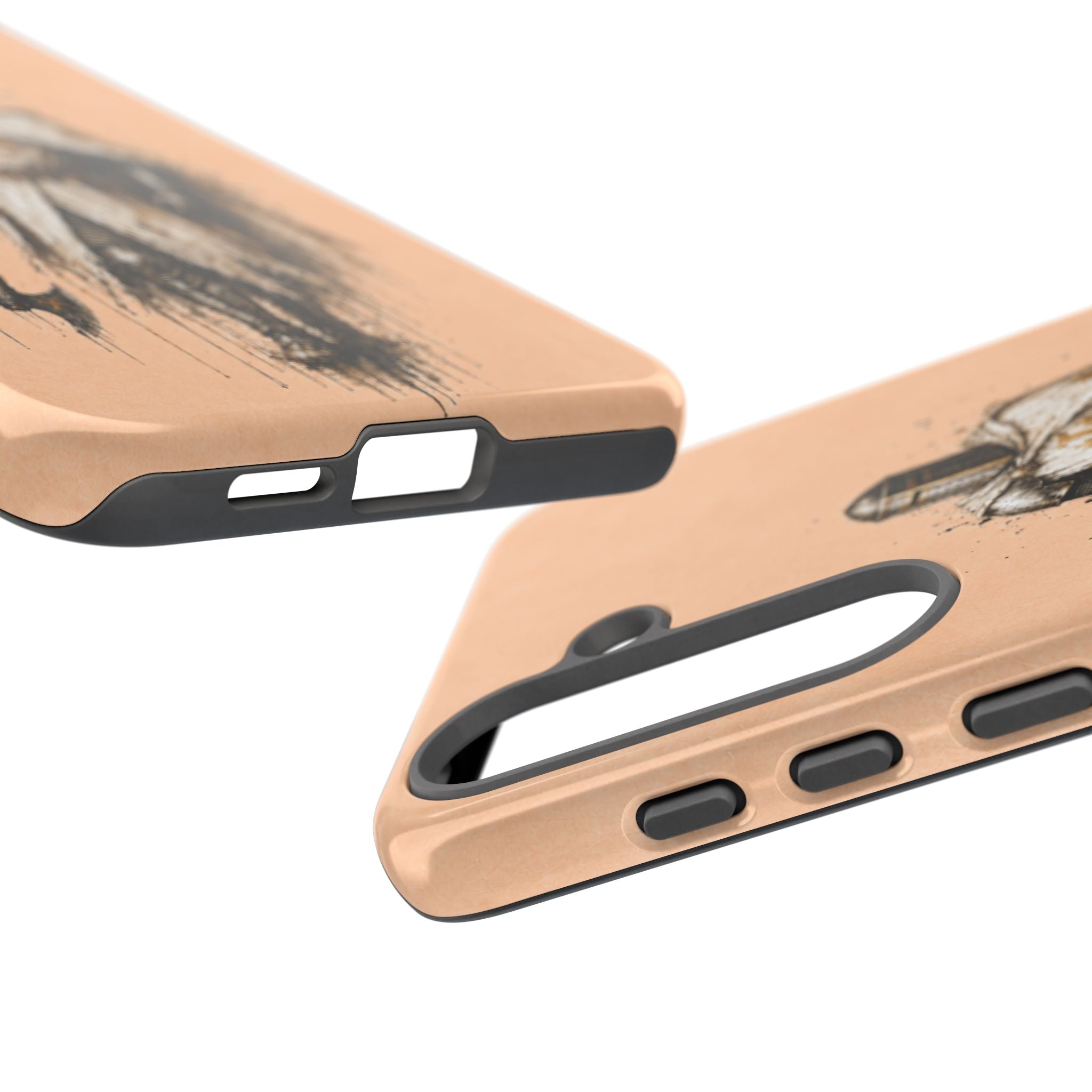 Knight Of The Kingdom Of Jerusalem Phone Case | Peach