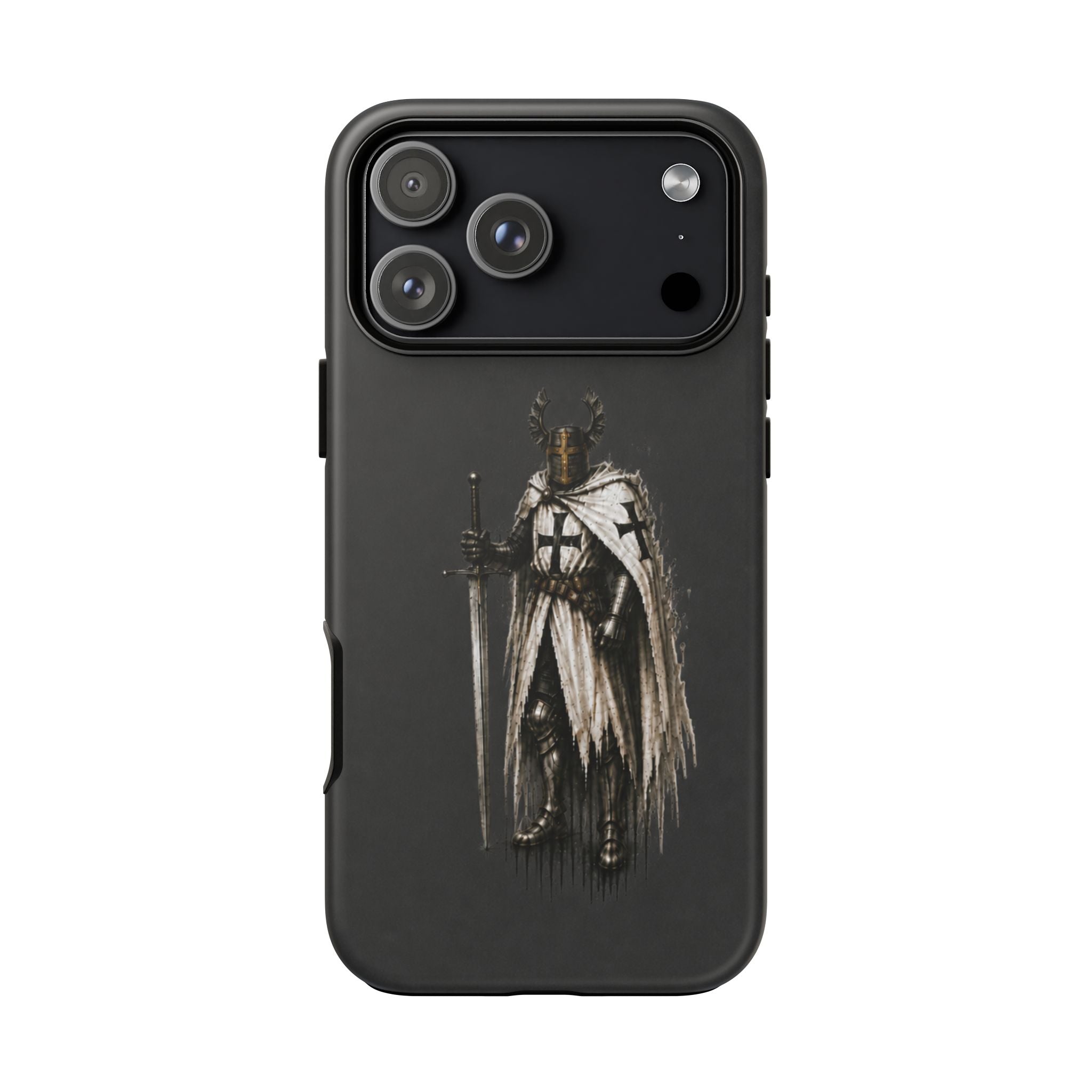 Knight Of The Teutonic Order Phone Case | Charcoal Grey