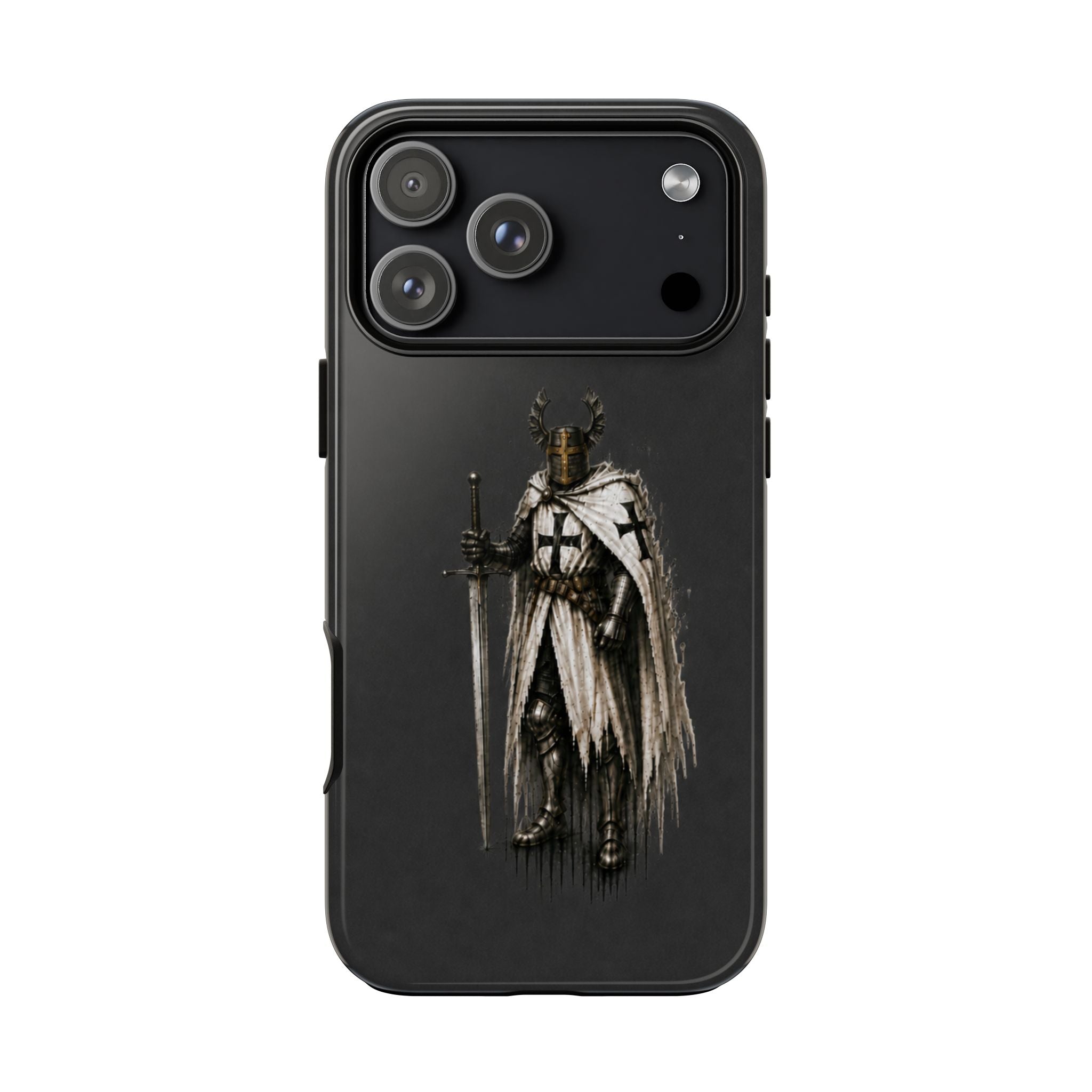 Knight Of The Teutonic Order Phone Case | Charcoal Grey