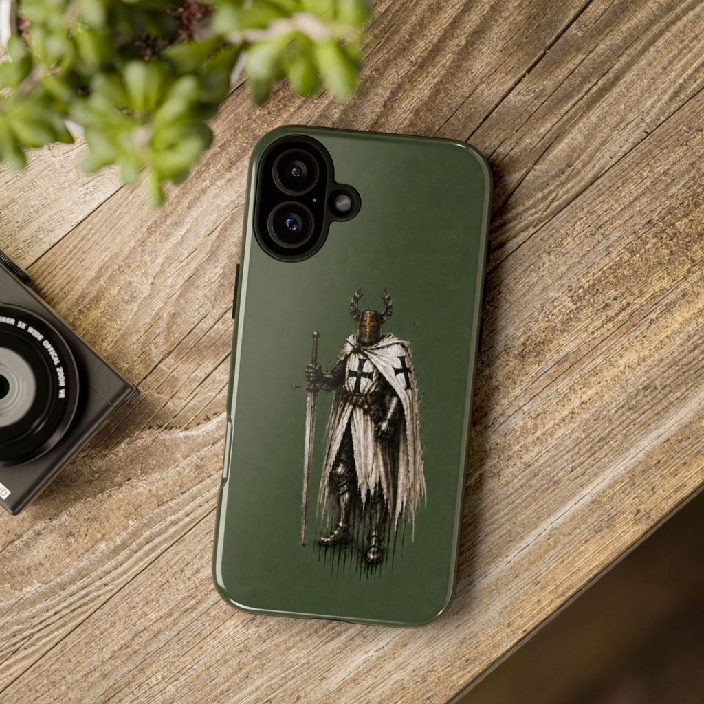 Knight Of The Teutonic Order Phone Case I Forest Green