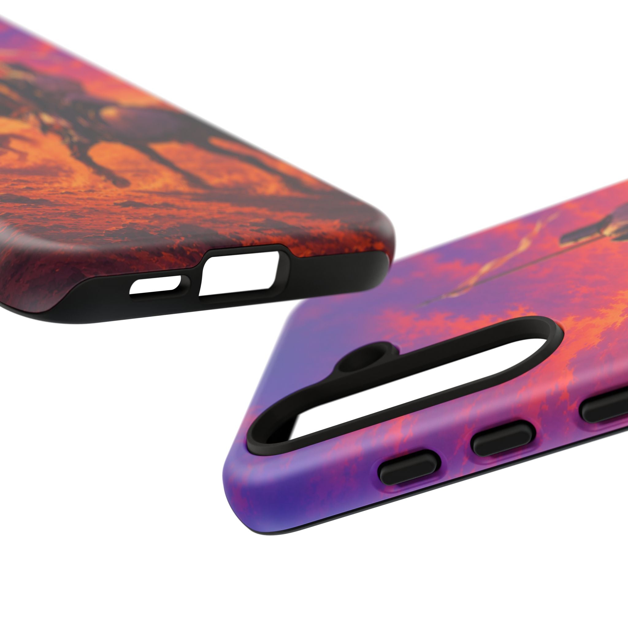 Medieval Knights Sunset Phone Case | Armor Cavalry Phone Case