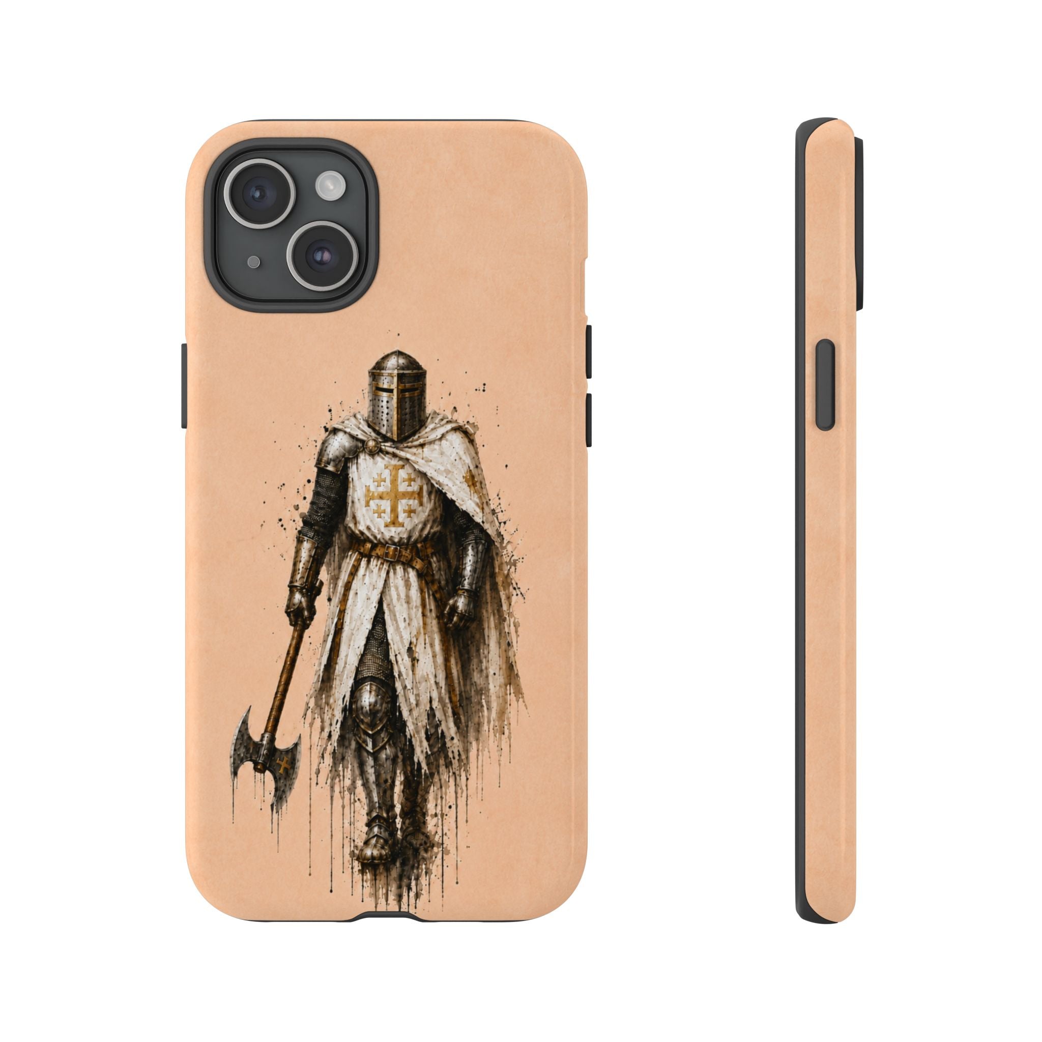 Knight Of The Kingdom Of Jerusalem Phone Case | Peach