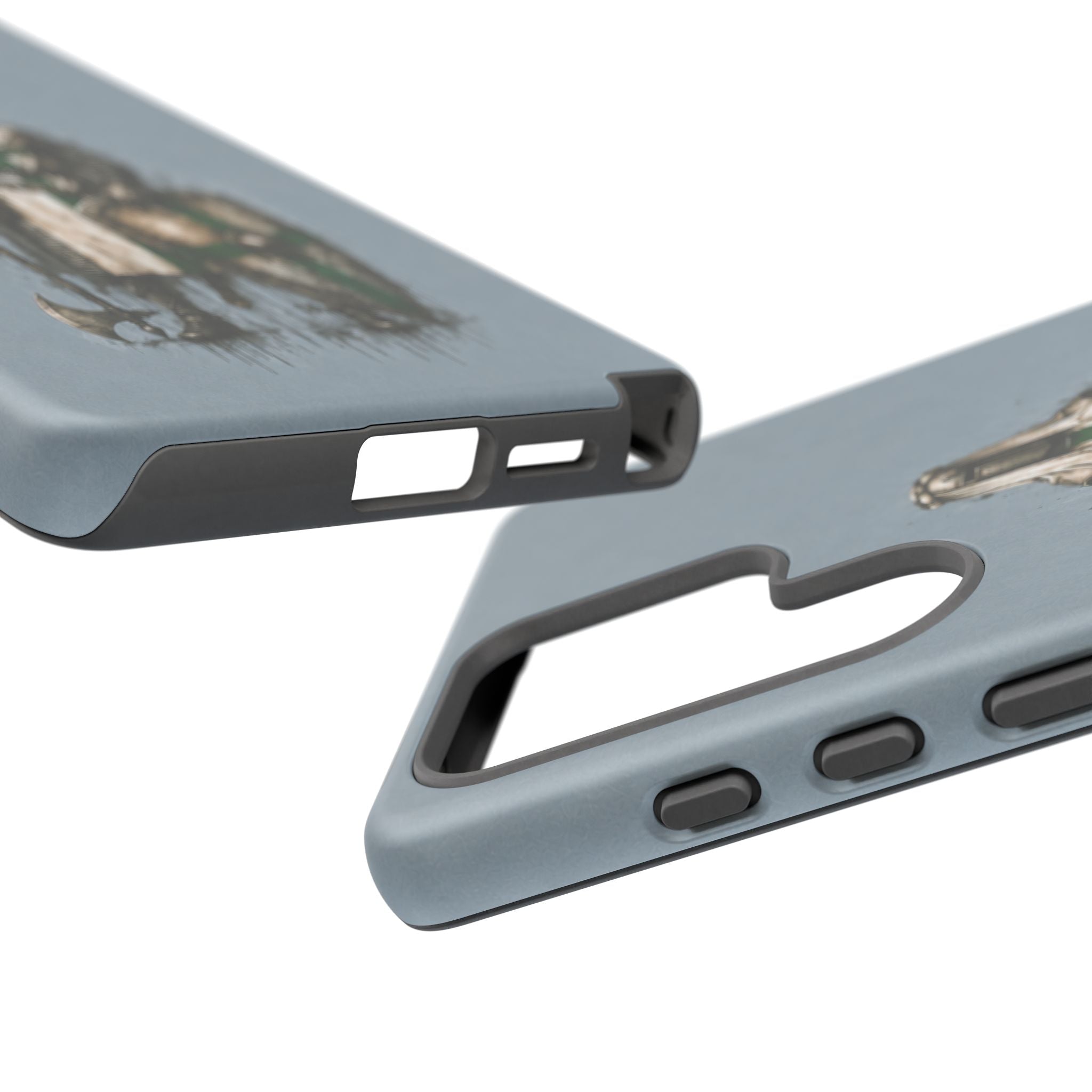Knight Of The Order Of Saint Lazarus Phone Case | Faded Steel Blue