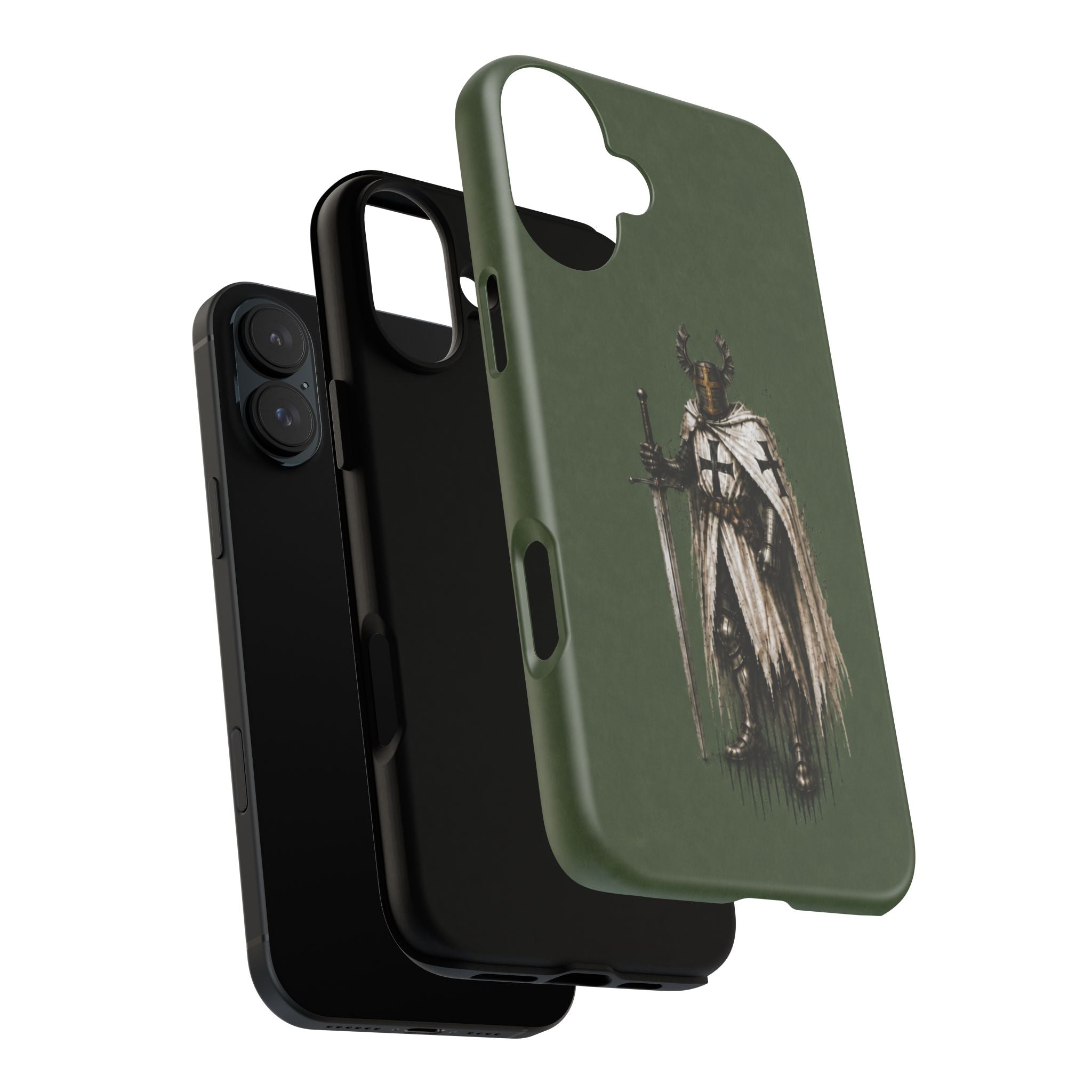 Knight Of The Teutonic Order Phone Case I Forest Green