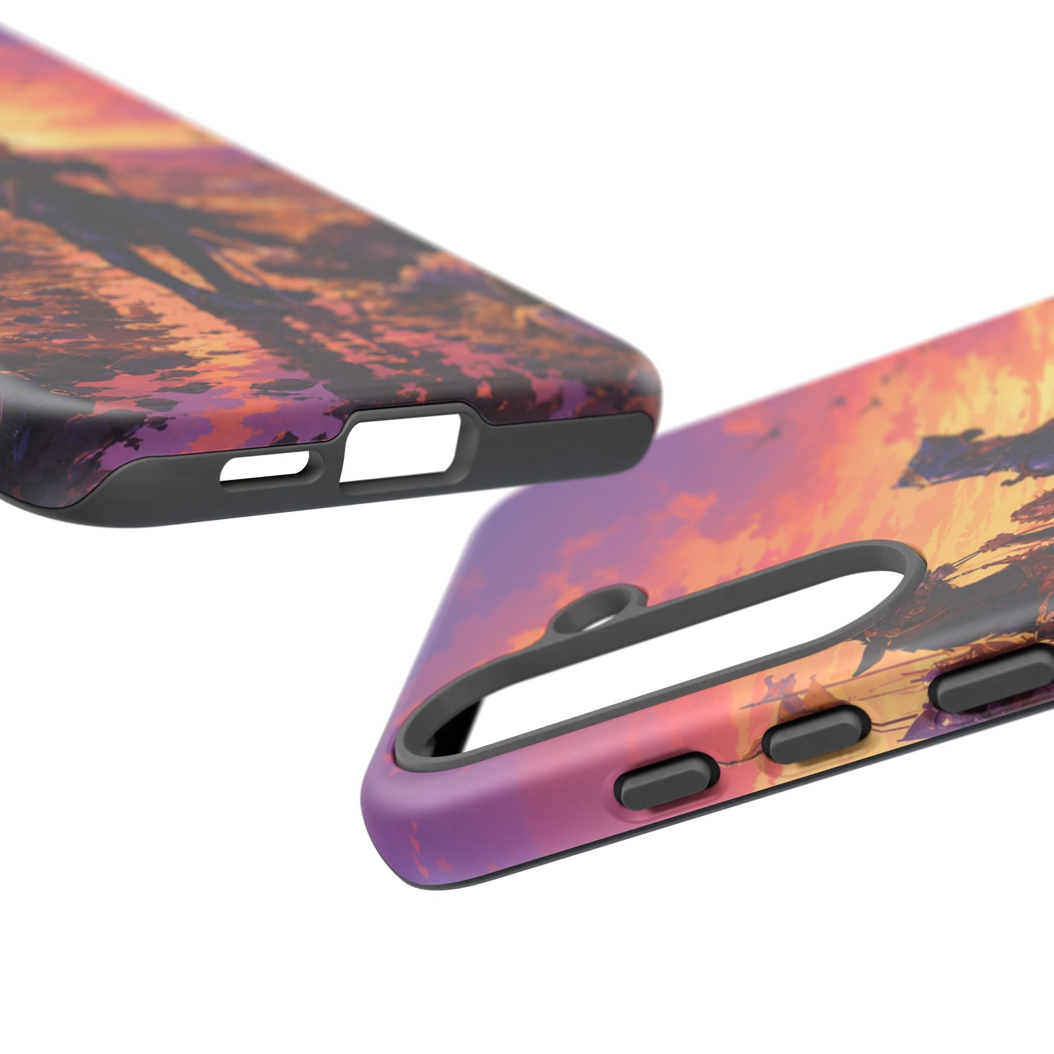 Medieval Knight Phone Cases In The GTA VI Art Style