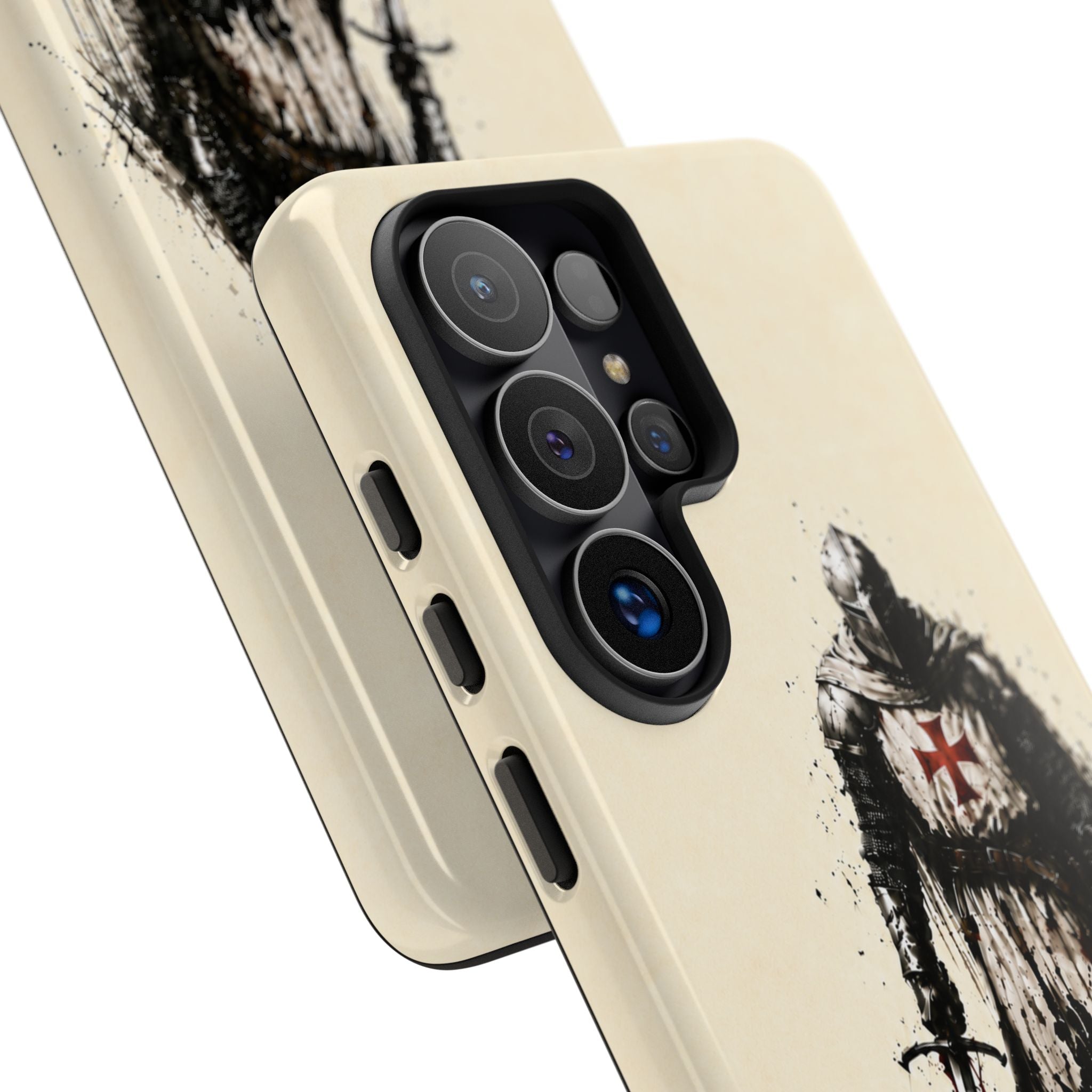 Knight Of The Templar Order Phone Case | Parchment Ivory